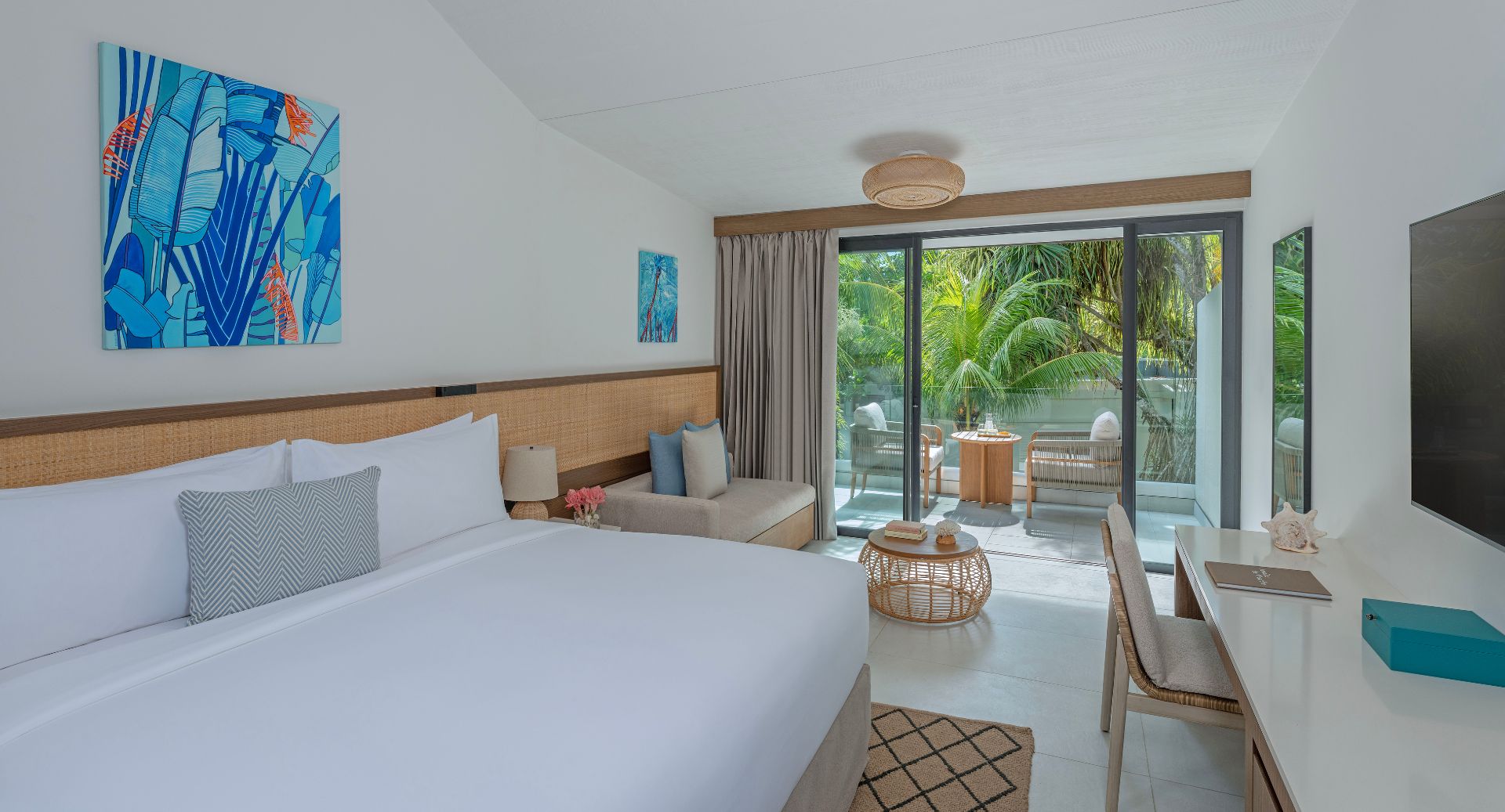 غرفة بإطلالة على الحديقة، Avani Plus Barbarons Seychelles Resort 3/3
