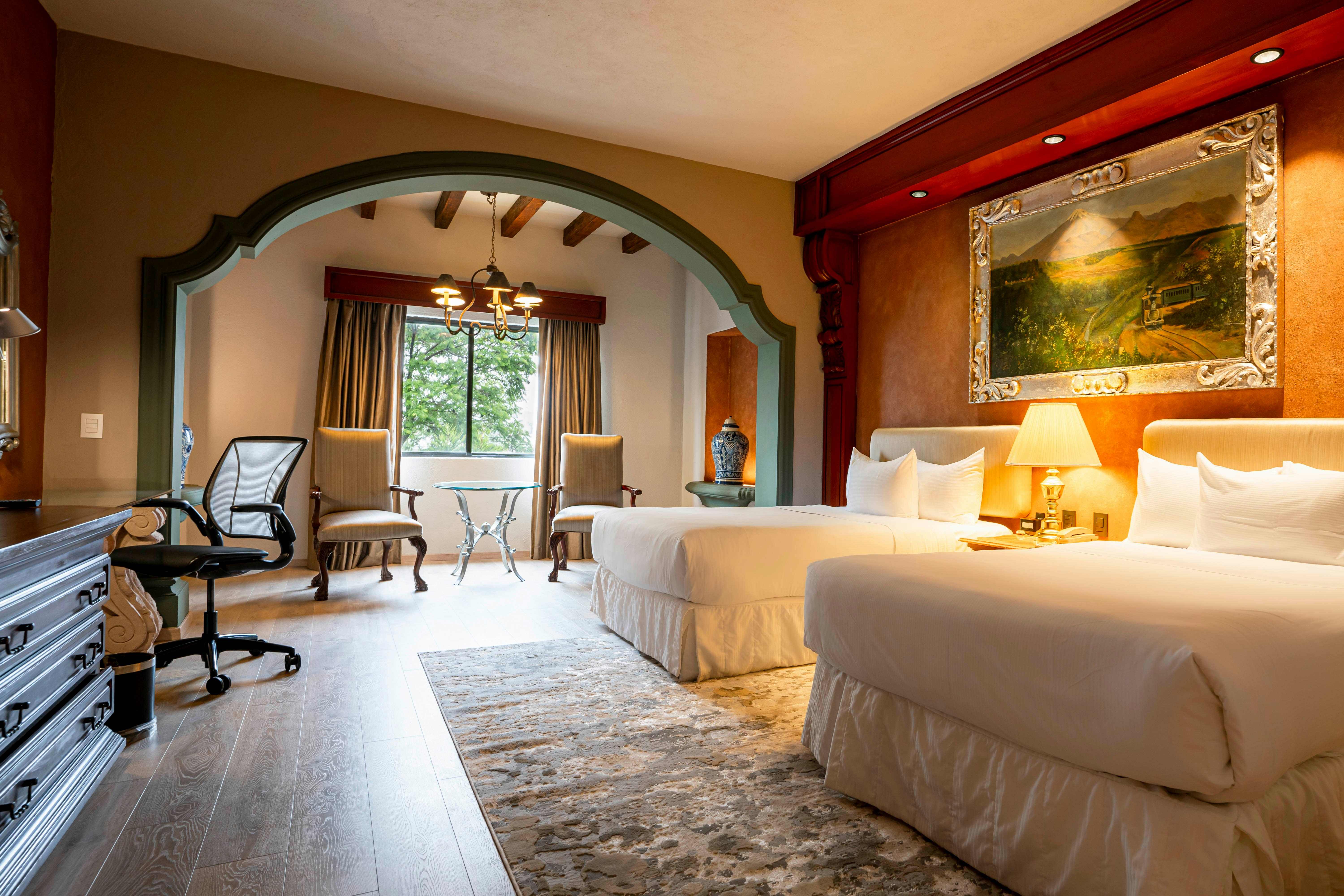 room, 2 double beds