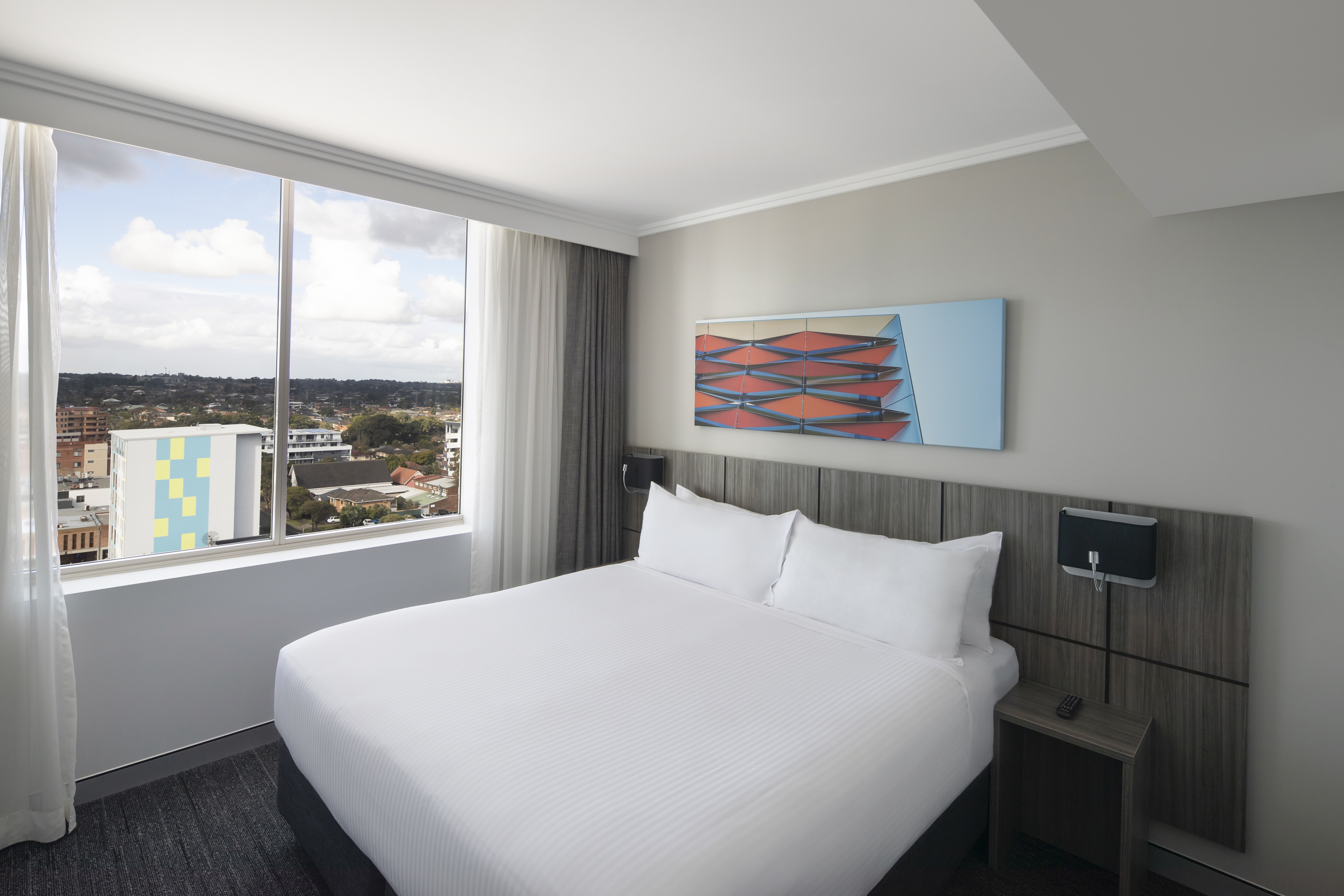 غرفة سوبيريور بسرير مزدوج لذوي الإعاقة، Mercure Sydney Bankstown 2/6