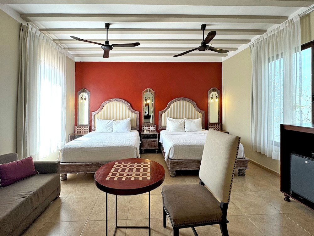 غرفة قياسية بسريرين كوين، Casa Zafiro Hotel - Adults Only 7/10
