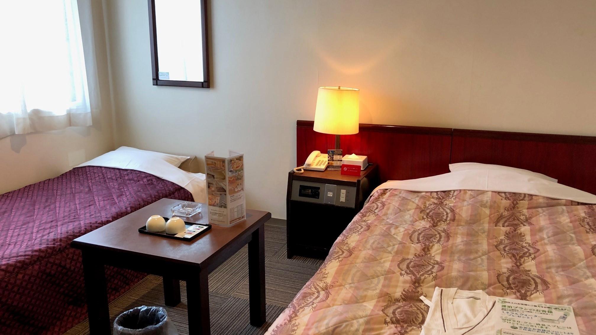 Studio, Twin Beds, Shared Smoking