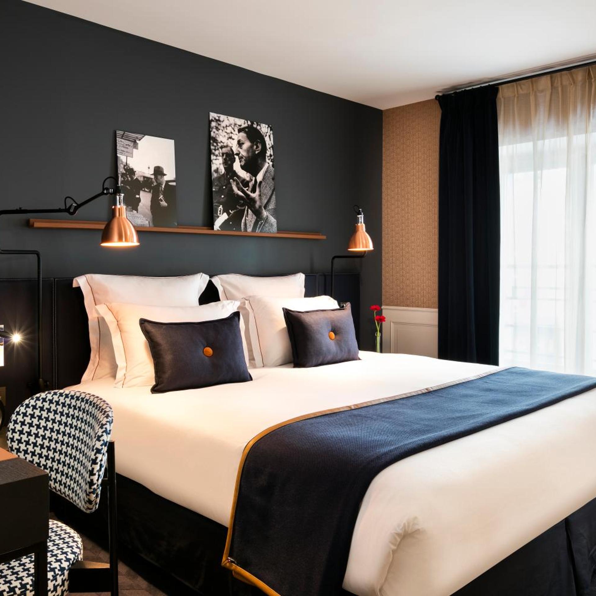 غرفة سوبيريور بسرير مزدوج أو سريرين منفصلين، Hotel Square Louvois 3/5