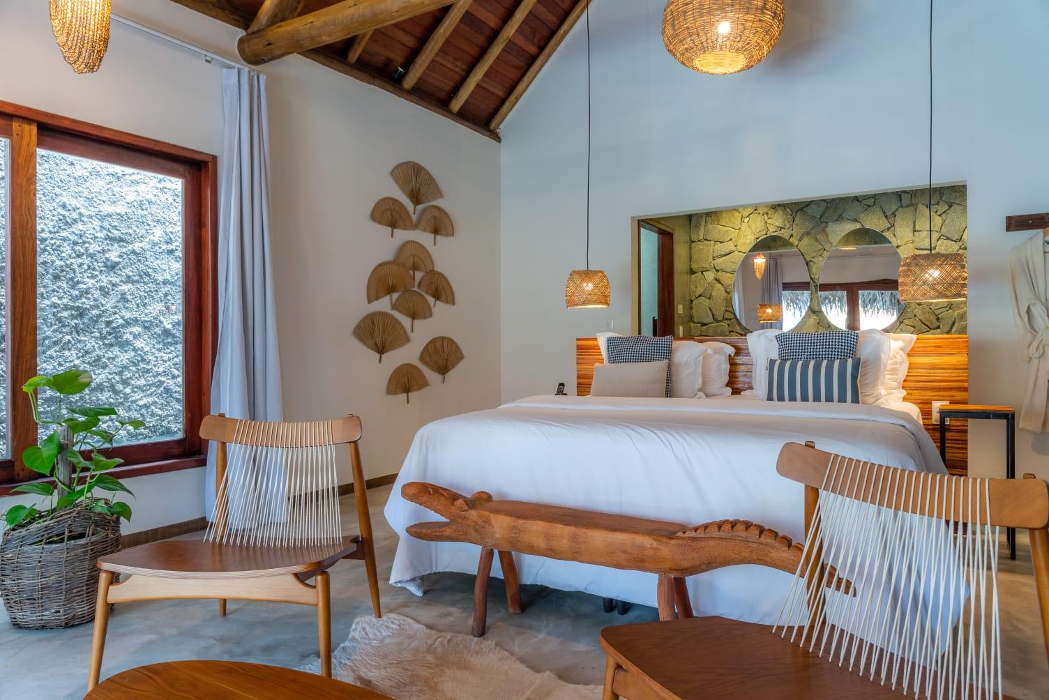 بنغل كلاسيكي بإطلالة على الحديقة، Villa Pantai Boutique Hotel Maragogi 3/9
