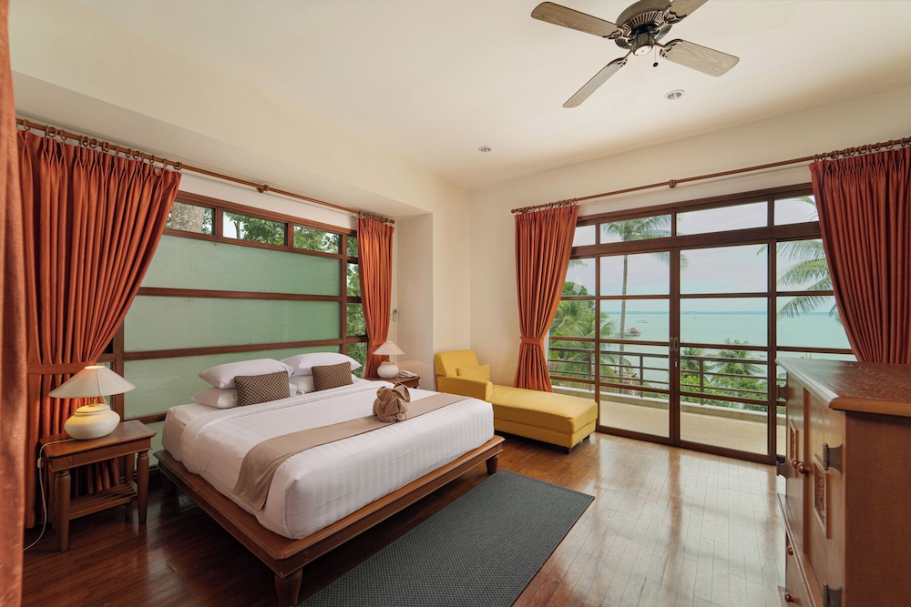 فيلا بسرير كوين وسرير فردي بإطلالة على البحر بـ3 غرف نوم بمسبح خاص، Indra Maya Pool Villas 6/10