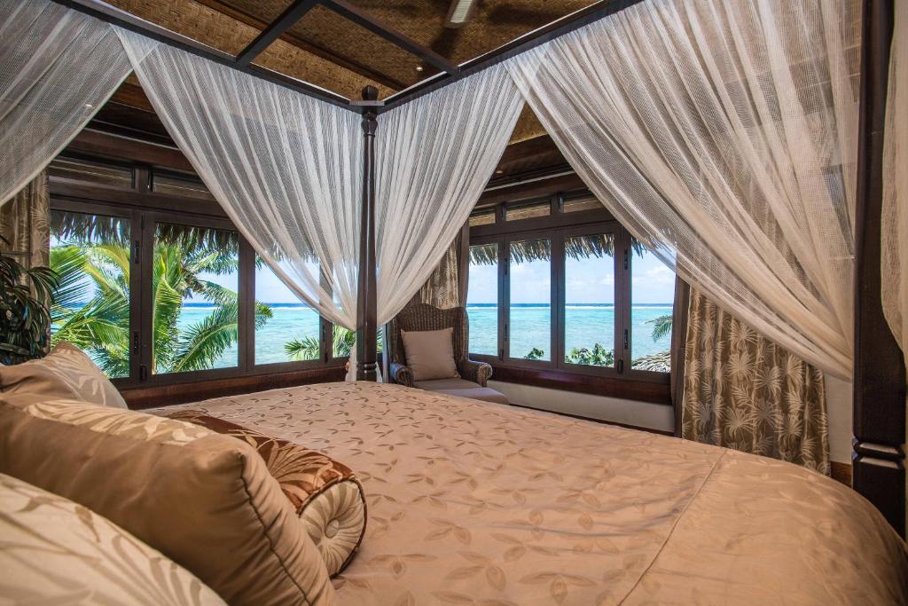 3 Bedrooms, Presidential, Villa, Beach Front، Te Manava Luxury Villas Spa 2/5