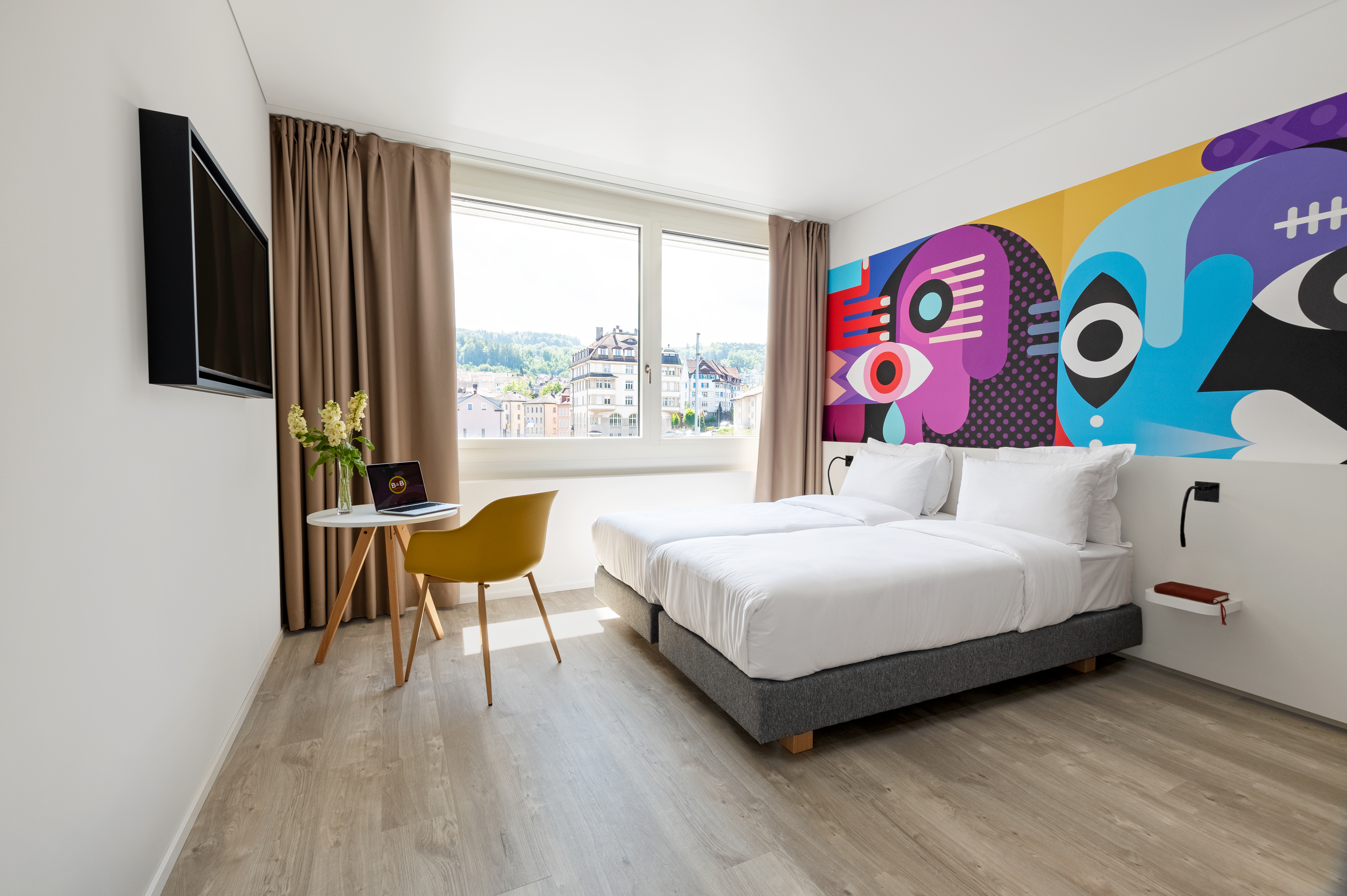 Room at B&B Hotel St Gallen, ST GALLEN