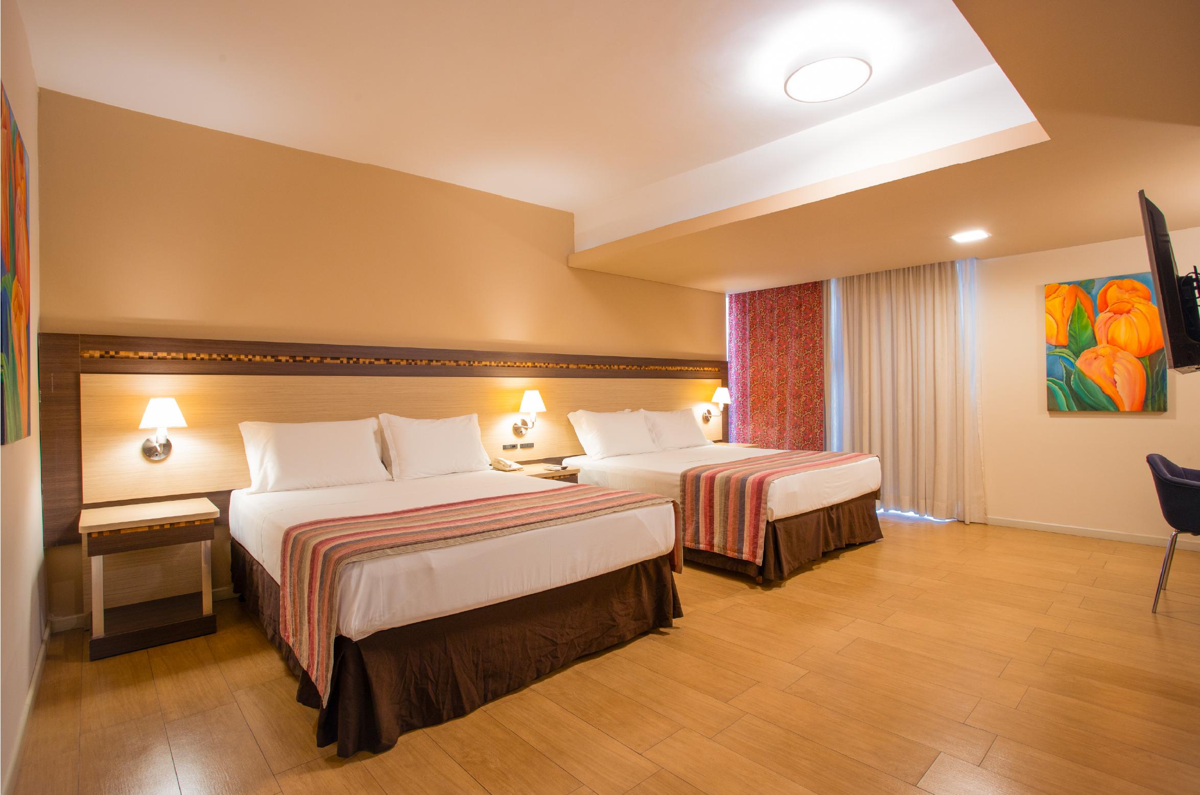 غرفة ديلوكس بسريرين مزدوجين، Recanto Cataratas - Thermas, Resort e Convention 3/5