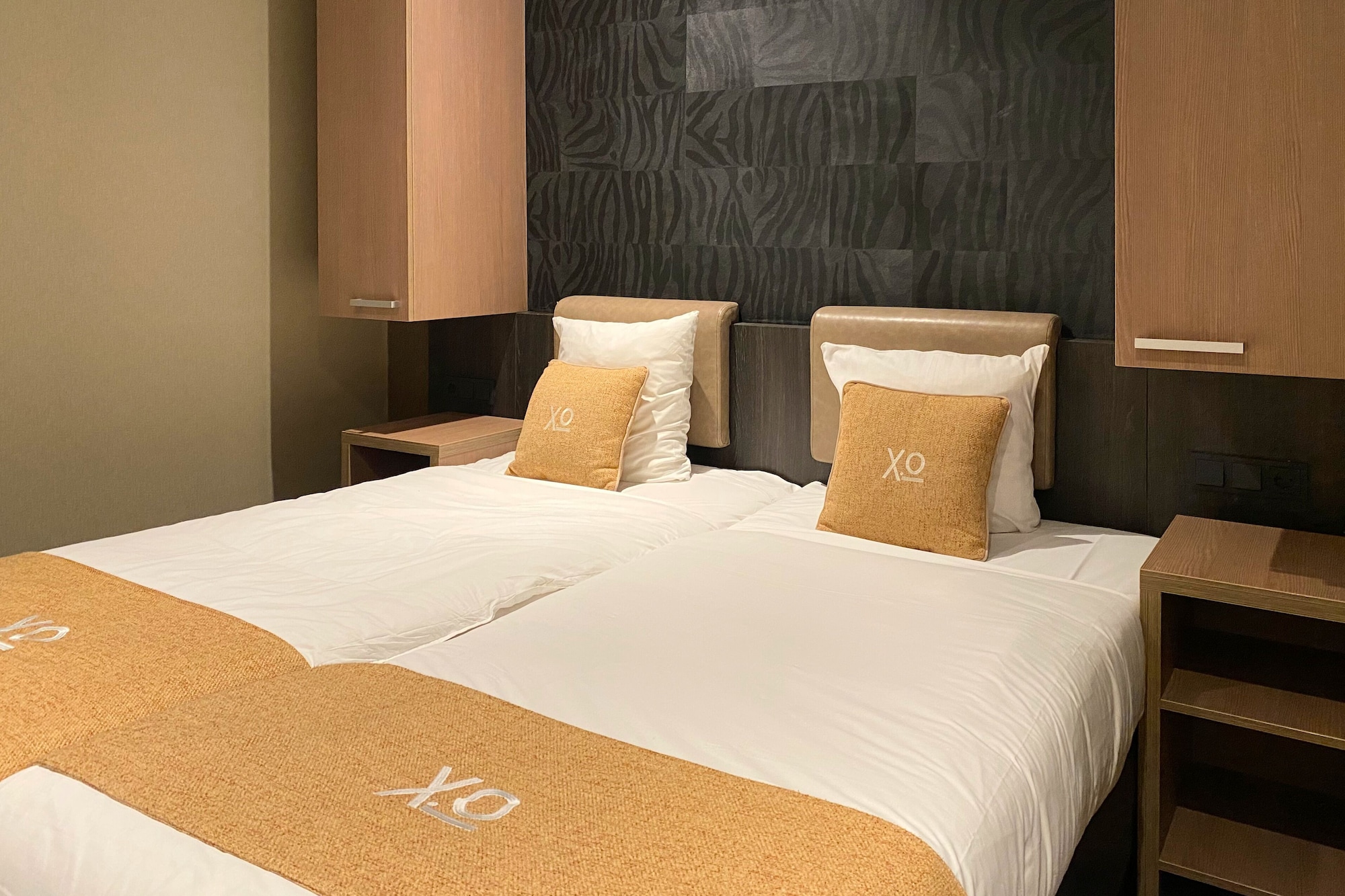 Room, Twin Beds, No Window