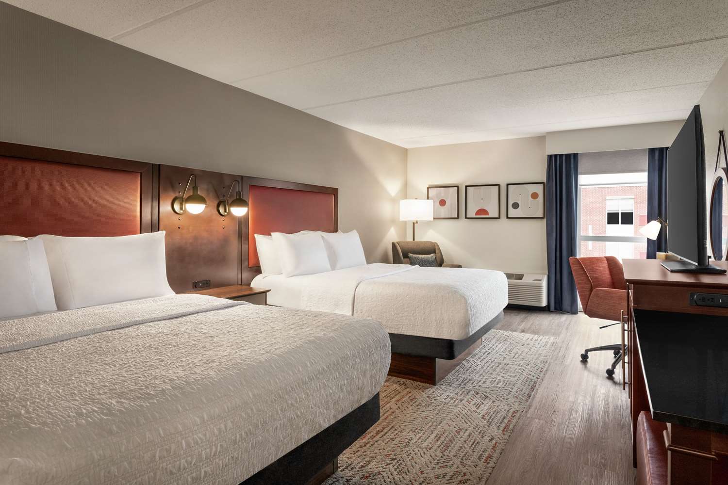 ROOM, 2 DOUBLE BEDS, ACCESSIBLE