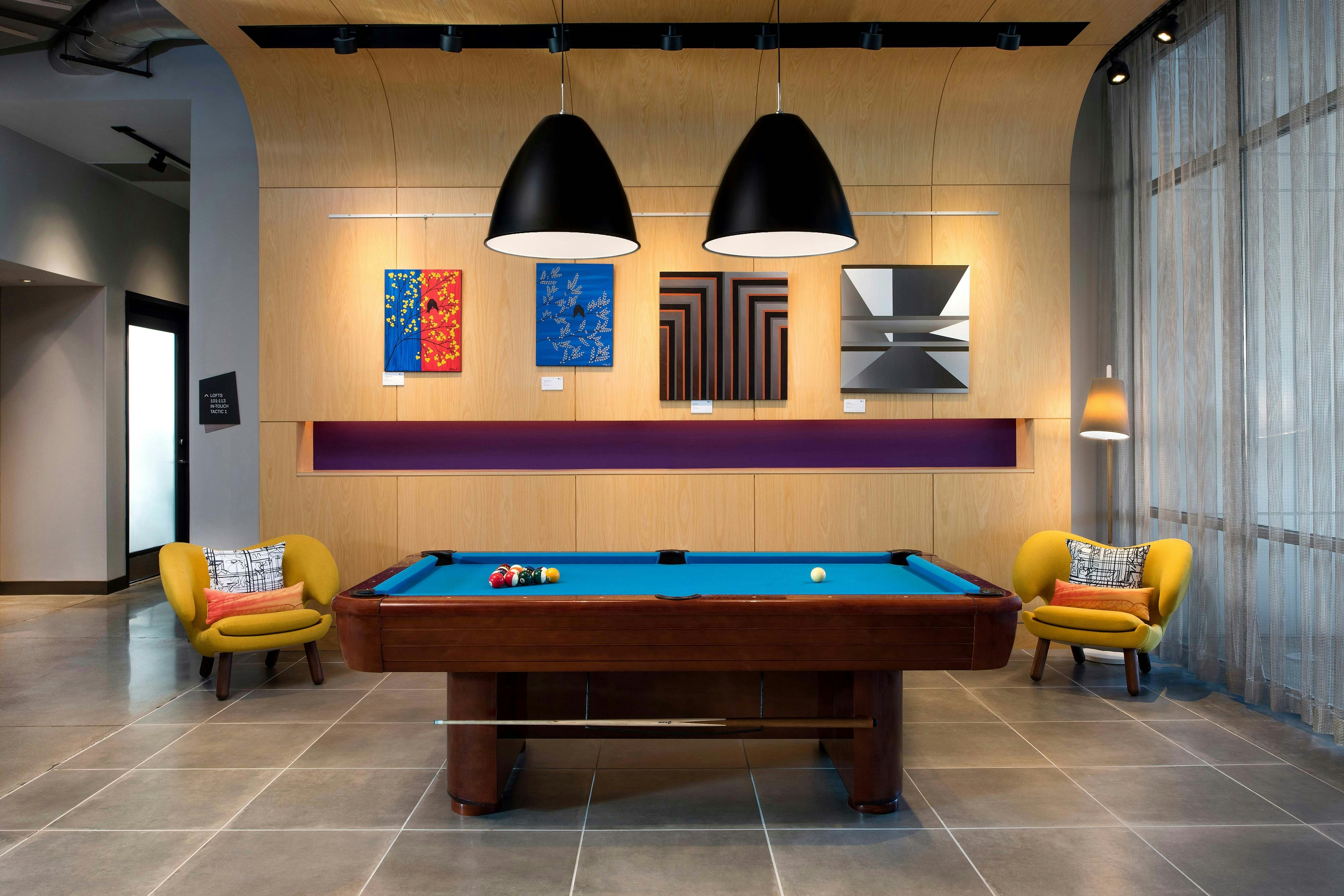 Lobby at Aloft Charlotte Ballantyne, CHARLOTTE - NC
