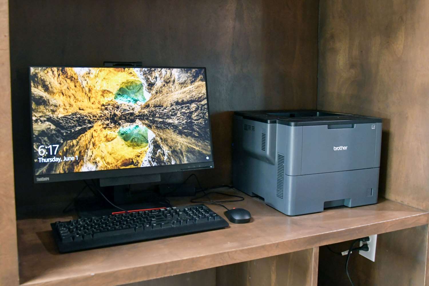 work area