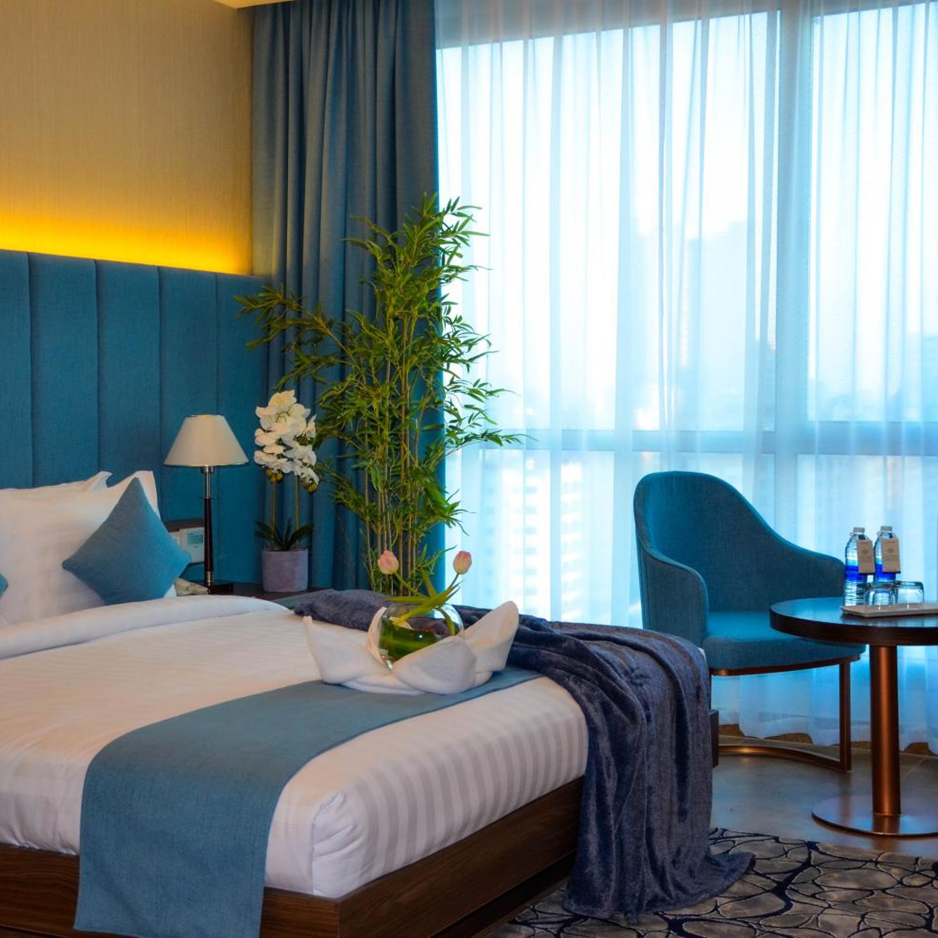 غرفة ديلوكس بسرير كينج، Juffair Boulevard Hotel and Suites 3/5