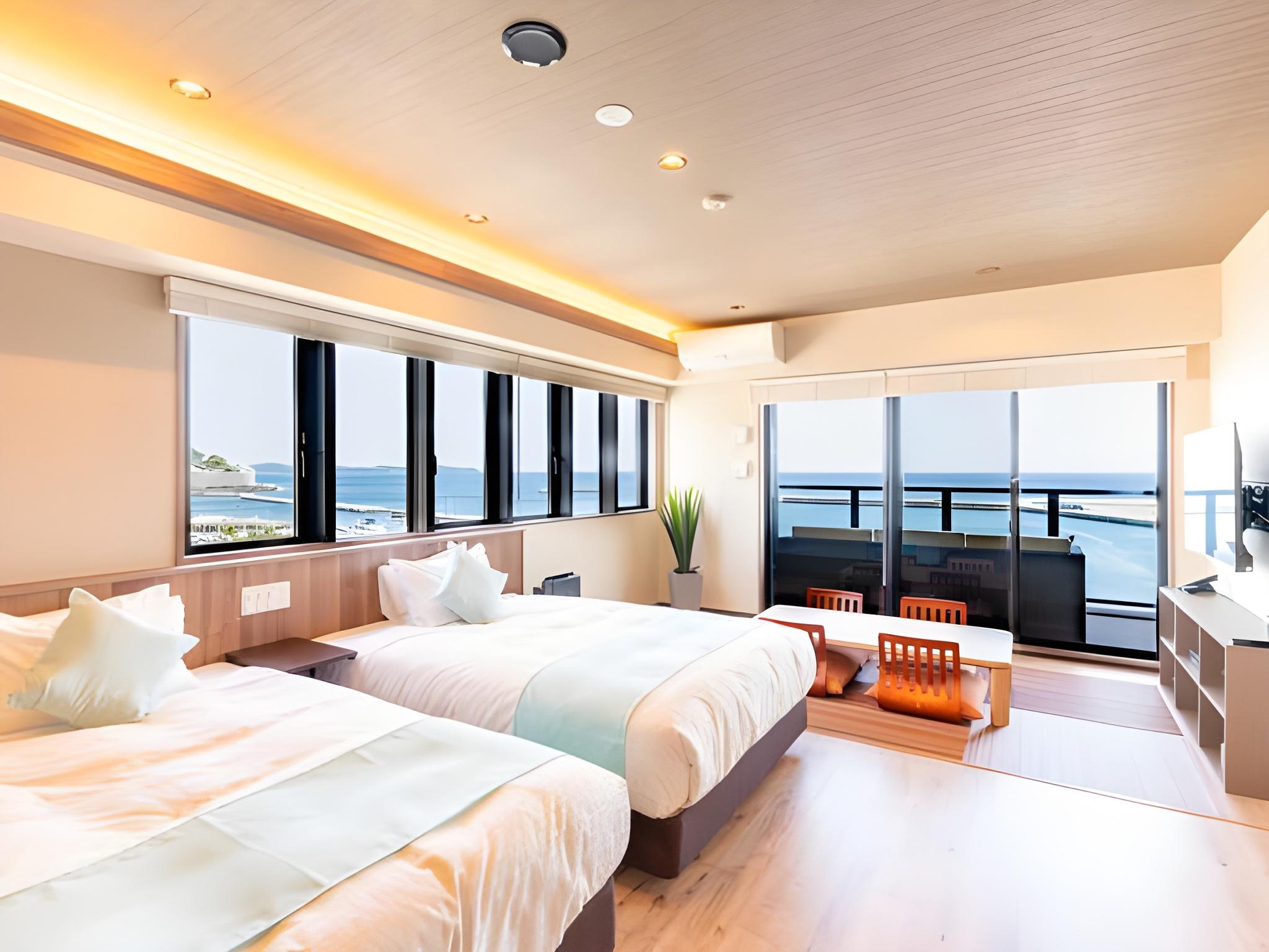 Japanese Western, Ocean, Executive, Suite, Ocean View, Outdoor Bath