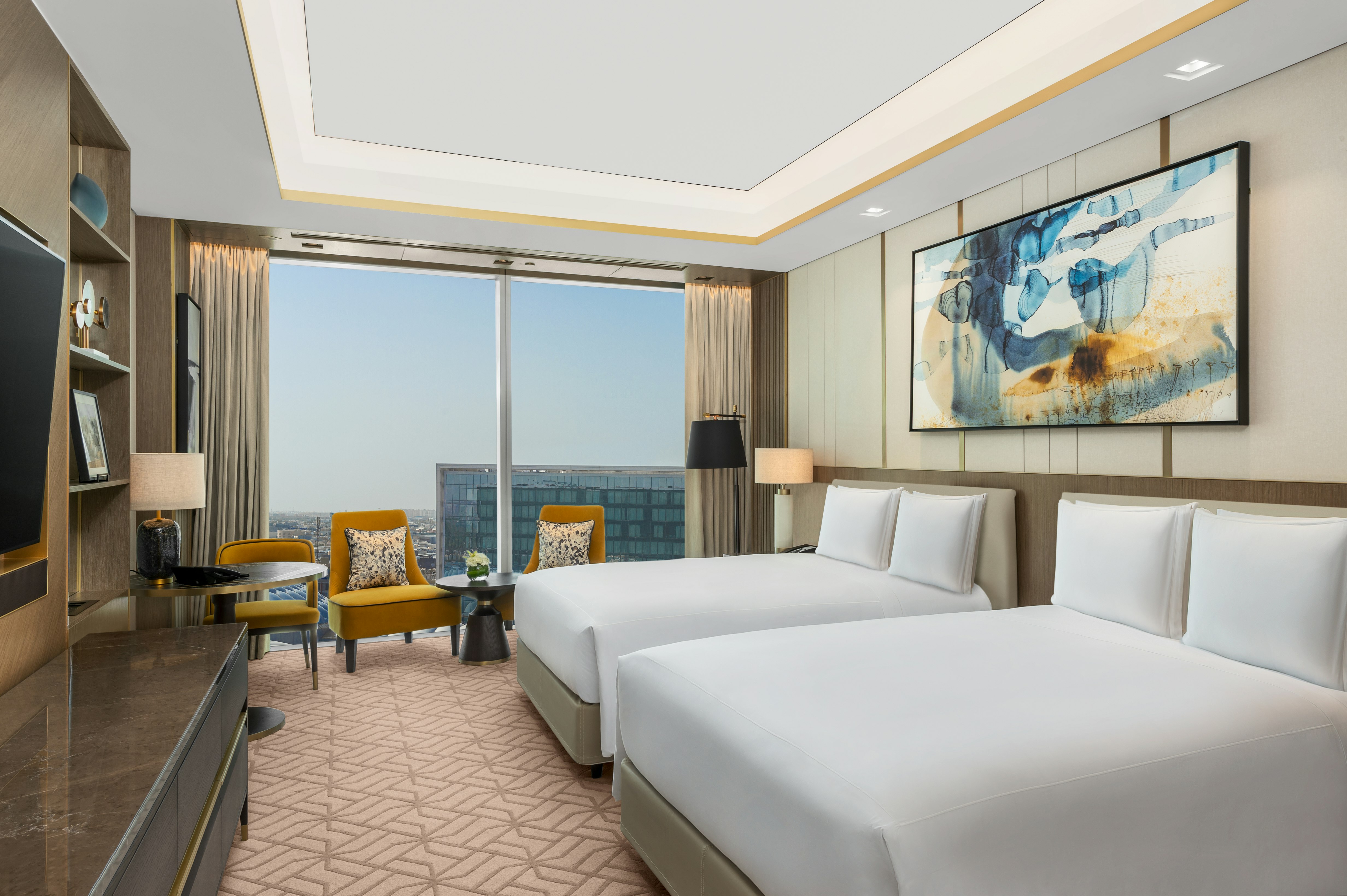 DELUXE, 2 QUEEN BEDS