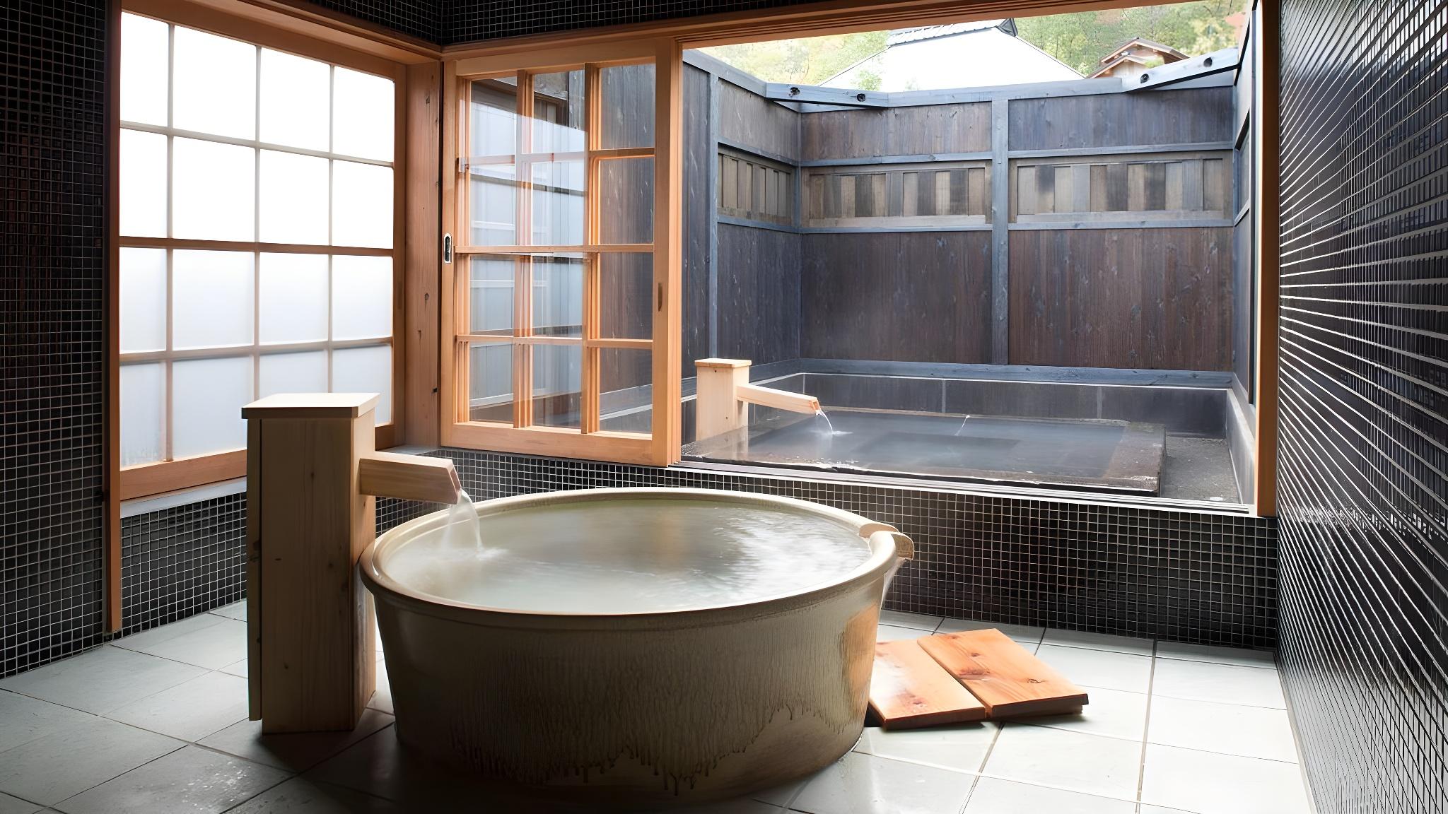 Semi Room, Semi Double Bed, Outdoor Bath