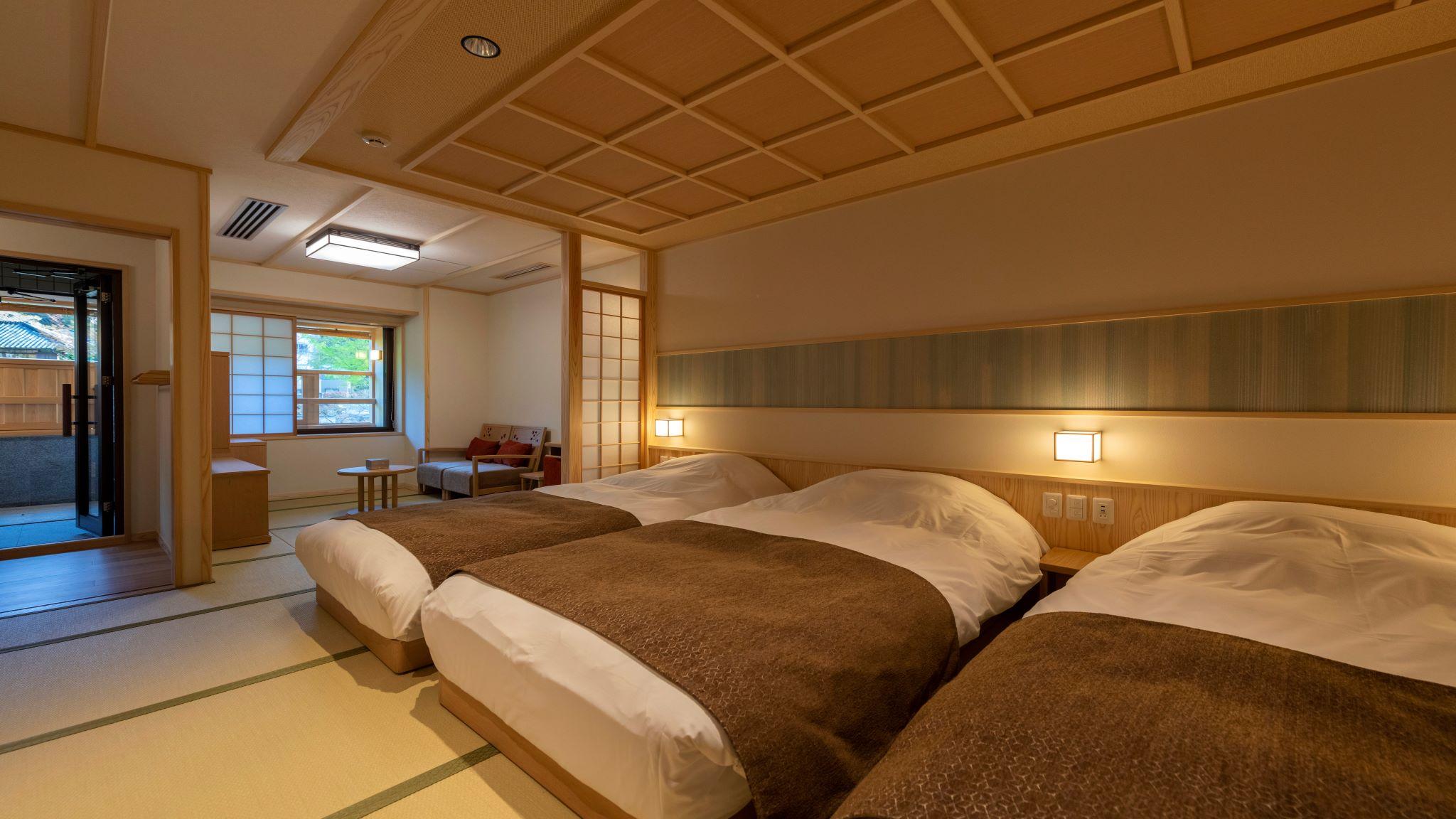 Japanese, Water, Villa, Twin Beds, Riverside, River View, Adult Only
