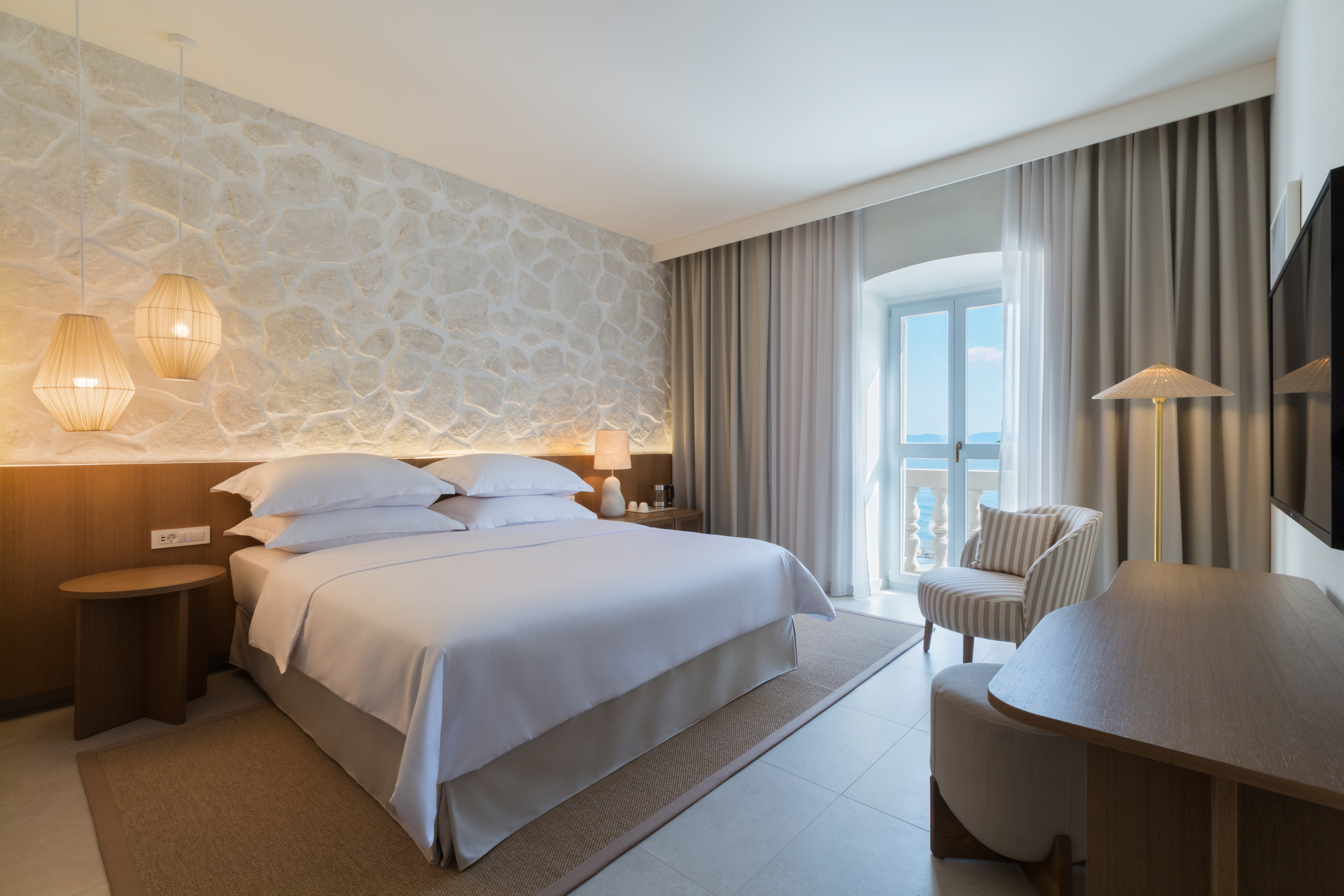 Standard, Single, Double Bed, Sea Side