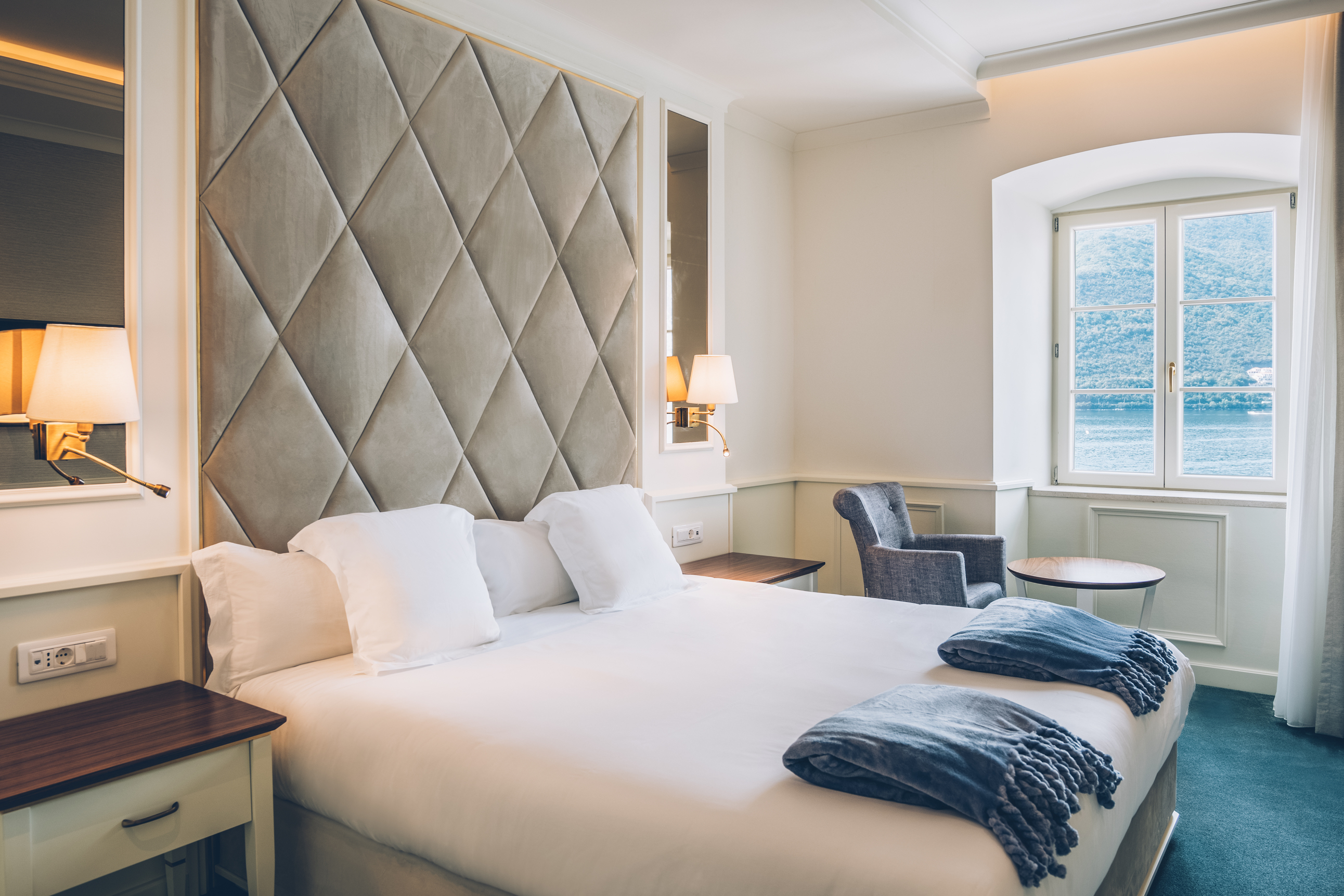 غرفة ديلوكس بسرير مزدوج، Heritage Grand Perast Hotel 2/6