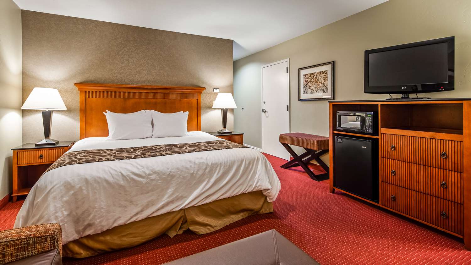 Room, King Bed, Sofa