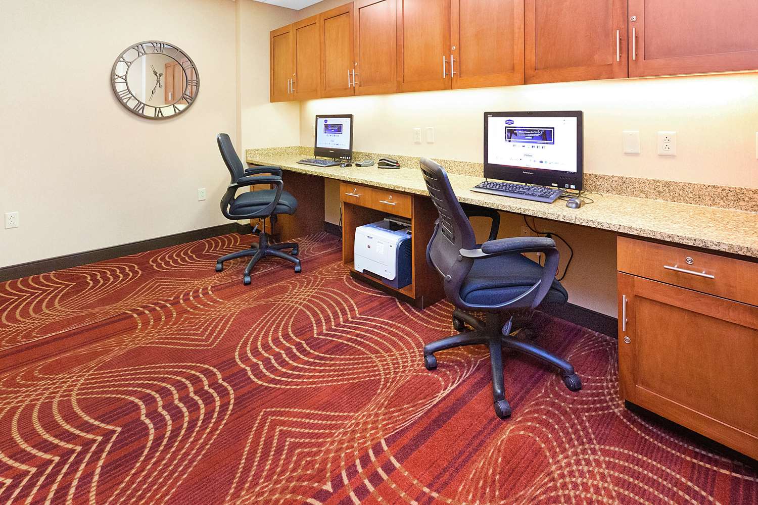 work area
