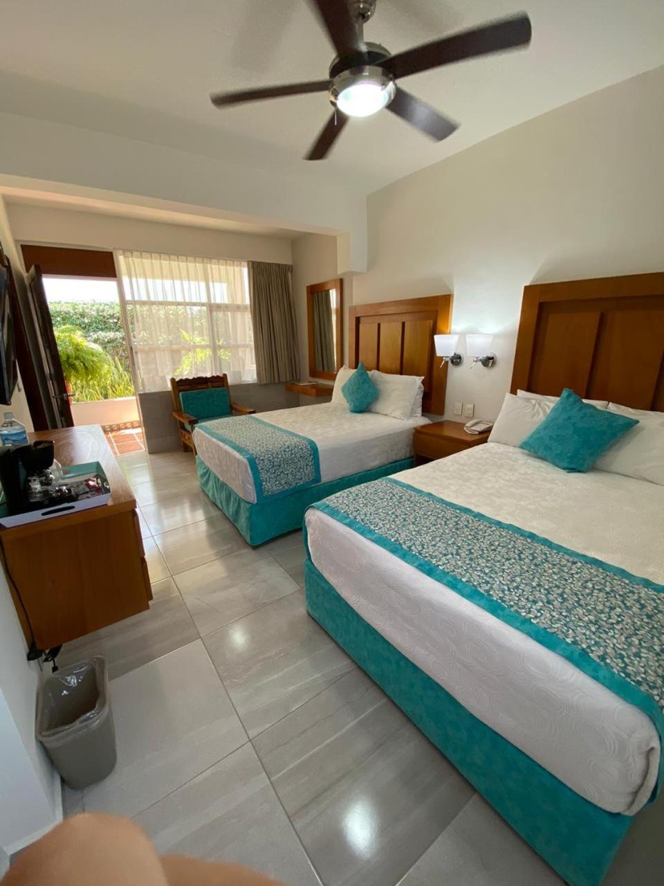 غرفة ديلوكس بسريرين منفصلين، Hotel Quinta las Flores 3/4