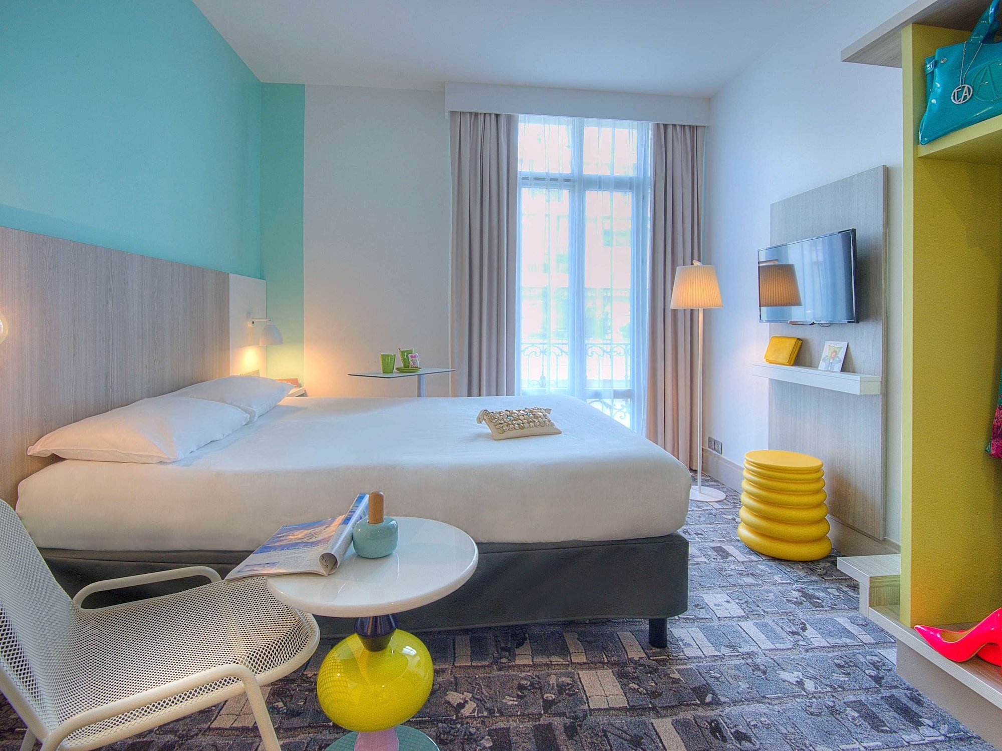 غرفة قياسية بسرير مزدوج وسرير فردي، Ibis Styles Nice Centre Gare 5/10
