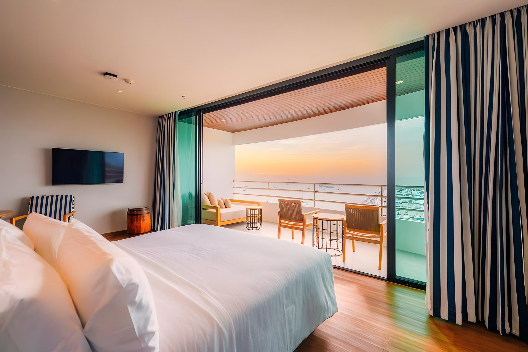 Suite, King Bed, Marina Front