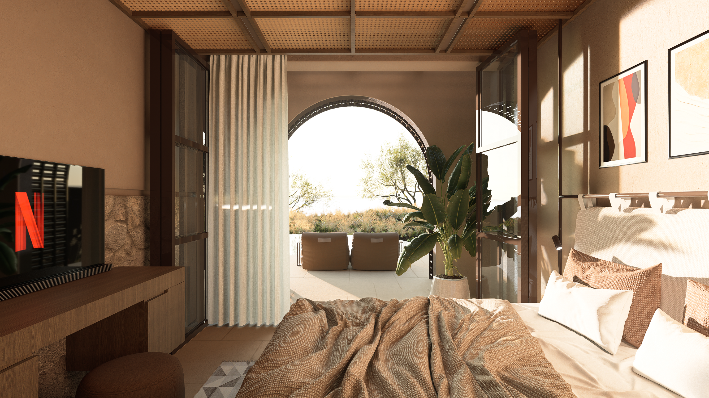 Maisonette, Single, Private Pool
