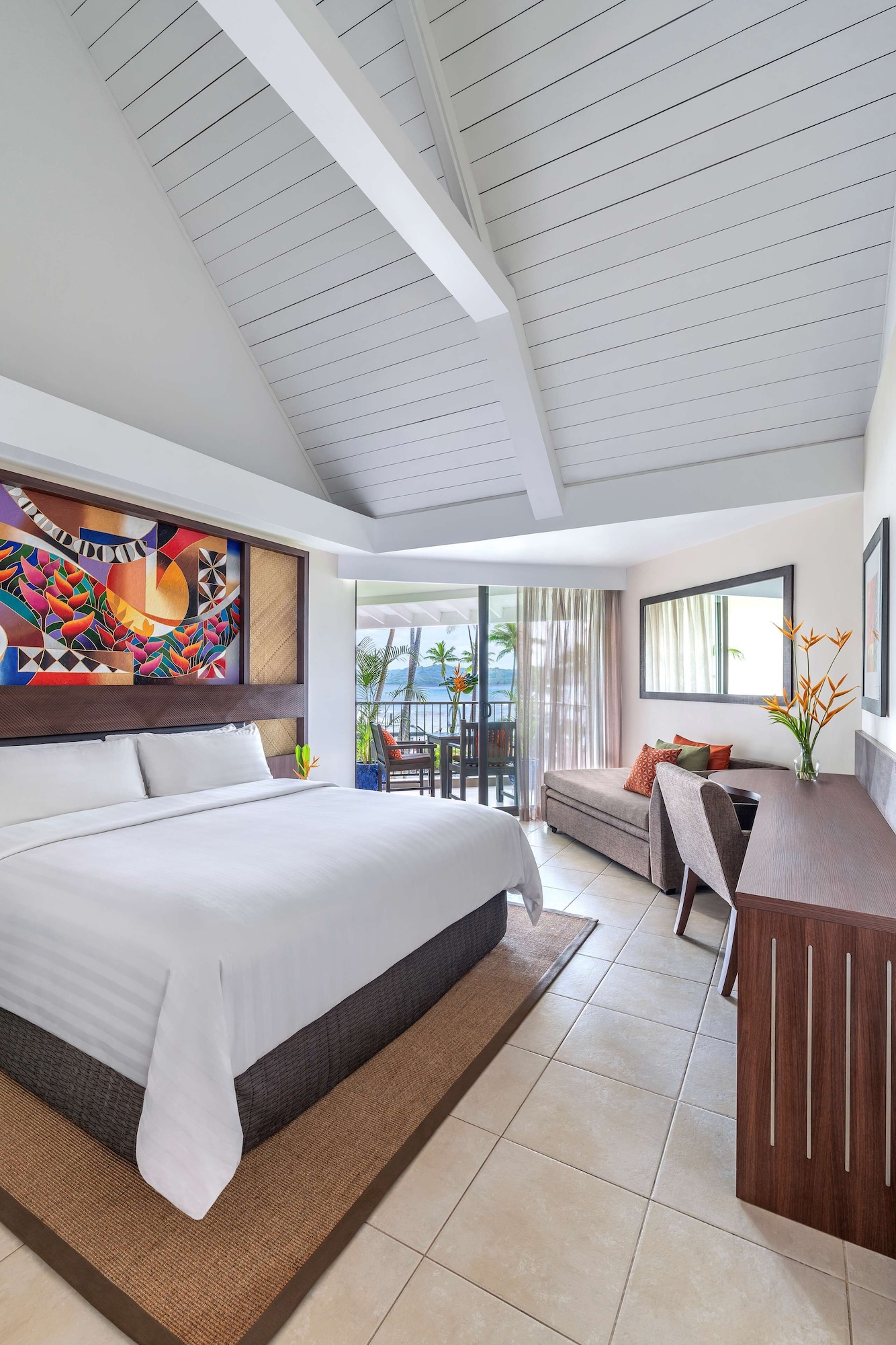 Room, King Bed, Sofa, Terrace, Yanuca Lagoon Wing