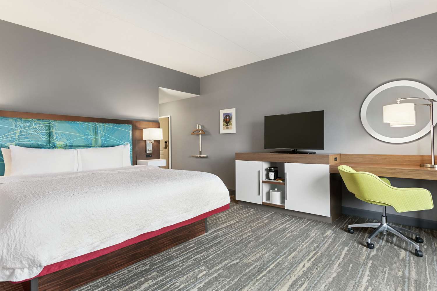 Room, King Bed, Working Area