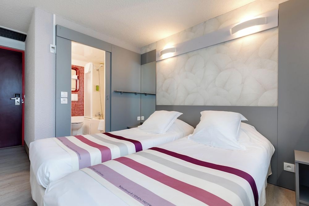 غرفة بسريرين منفصلين، The Originals City Hotel Eden Rouen Nord 2/5