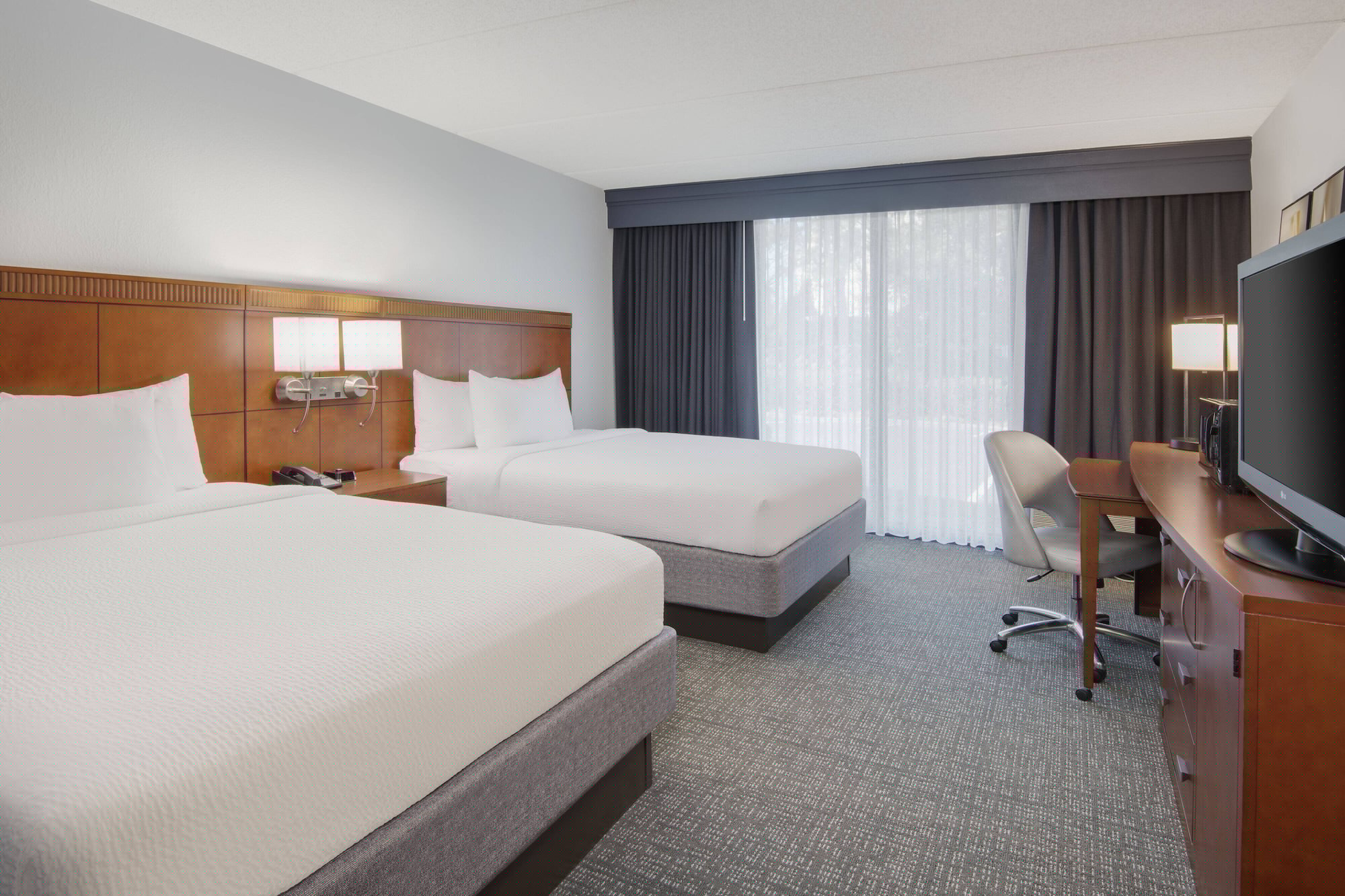 جناح بسريرين مزدوجين، Courtyard By Marriott Augusta 3/4