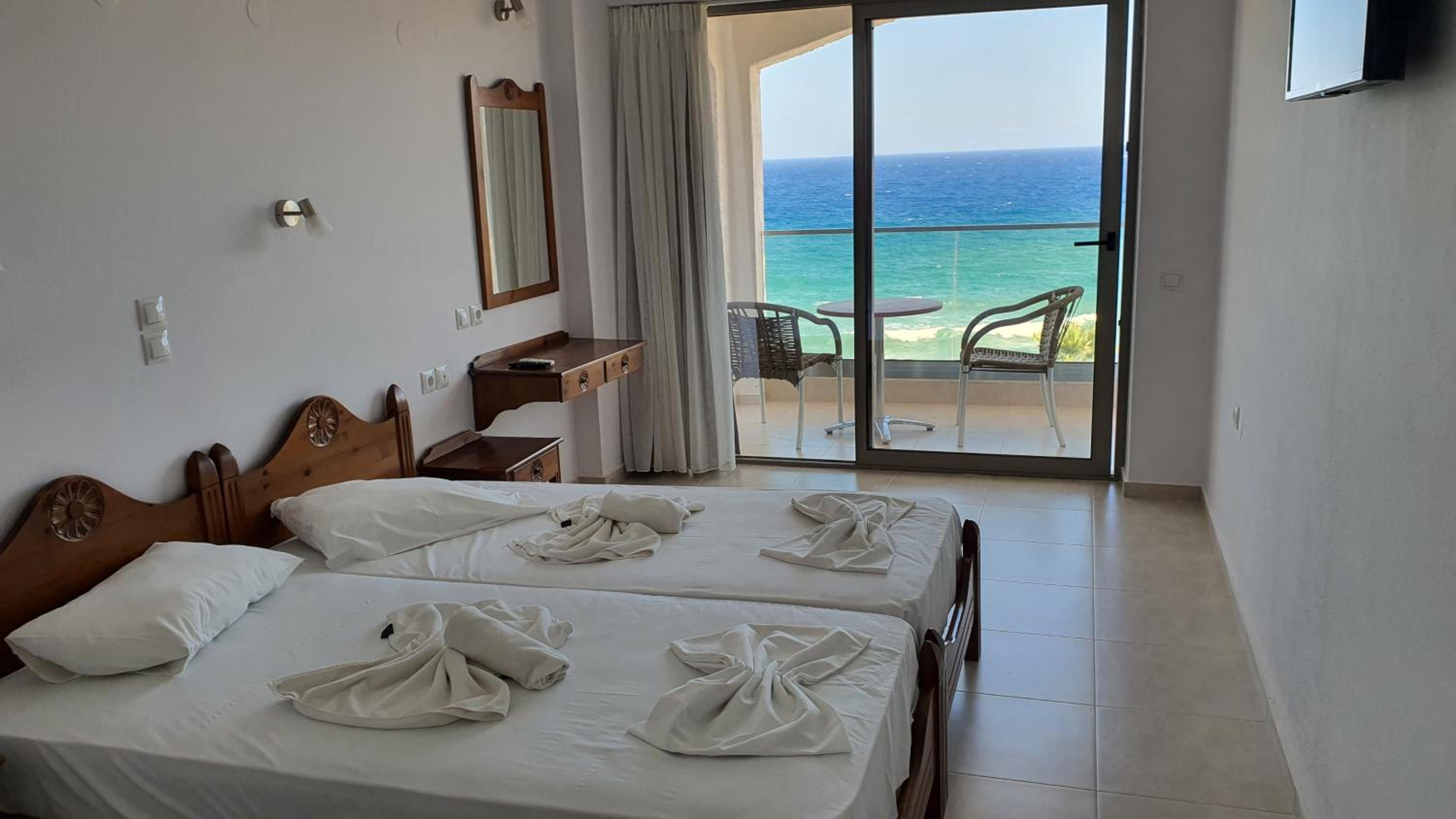 Room at Stella Beach Hotel, MYLOPOTAMOS