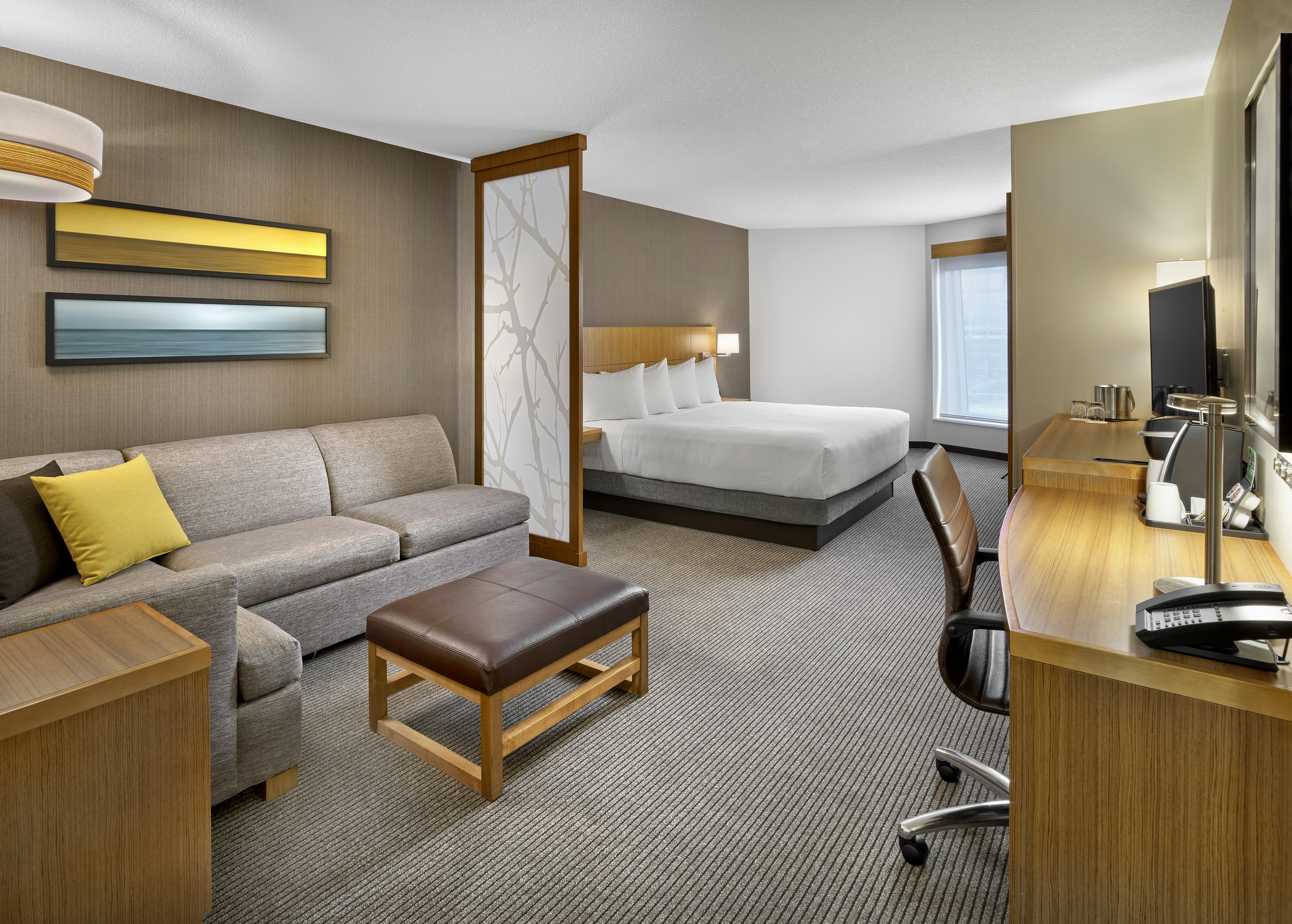 ROOM, KING BED, SOFA