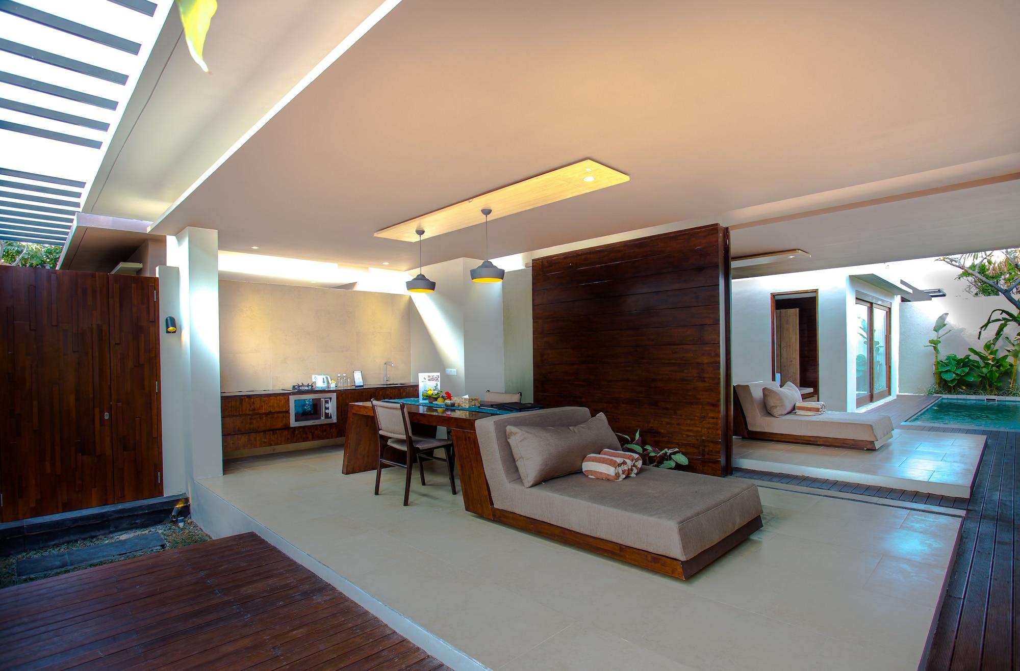 غرفة عائلية بغرفتي نوم بمسبح خاص، Asa Bali Luxury Villas Spa 4/7