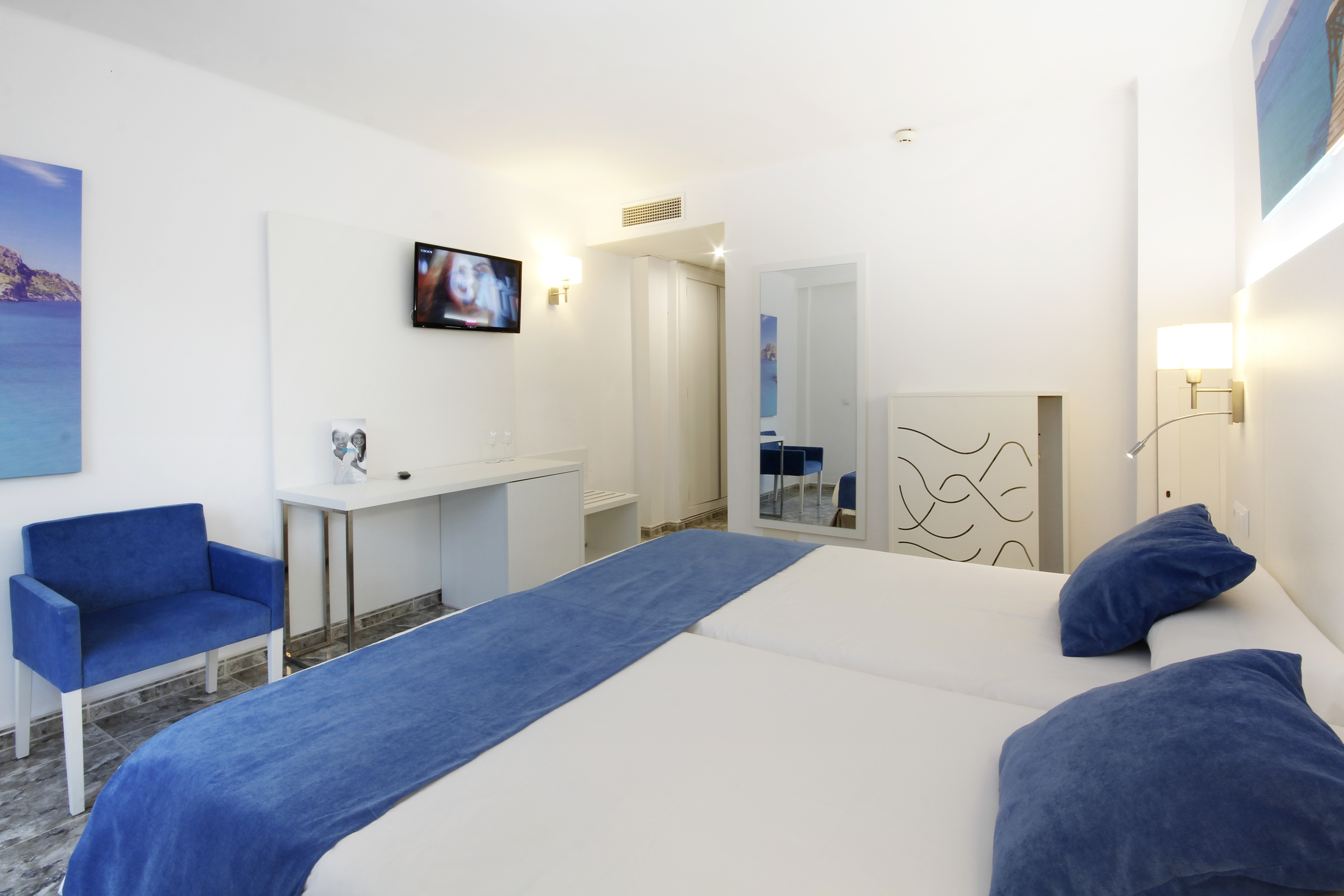 غرفة قياسية بسرير مزدوج أو سريرين منفصلين، Hotel Ilusion Calma And Spa 4/7
