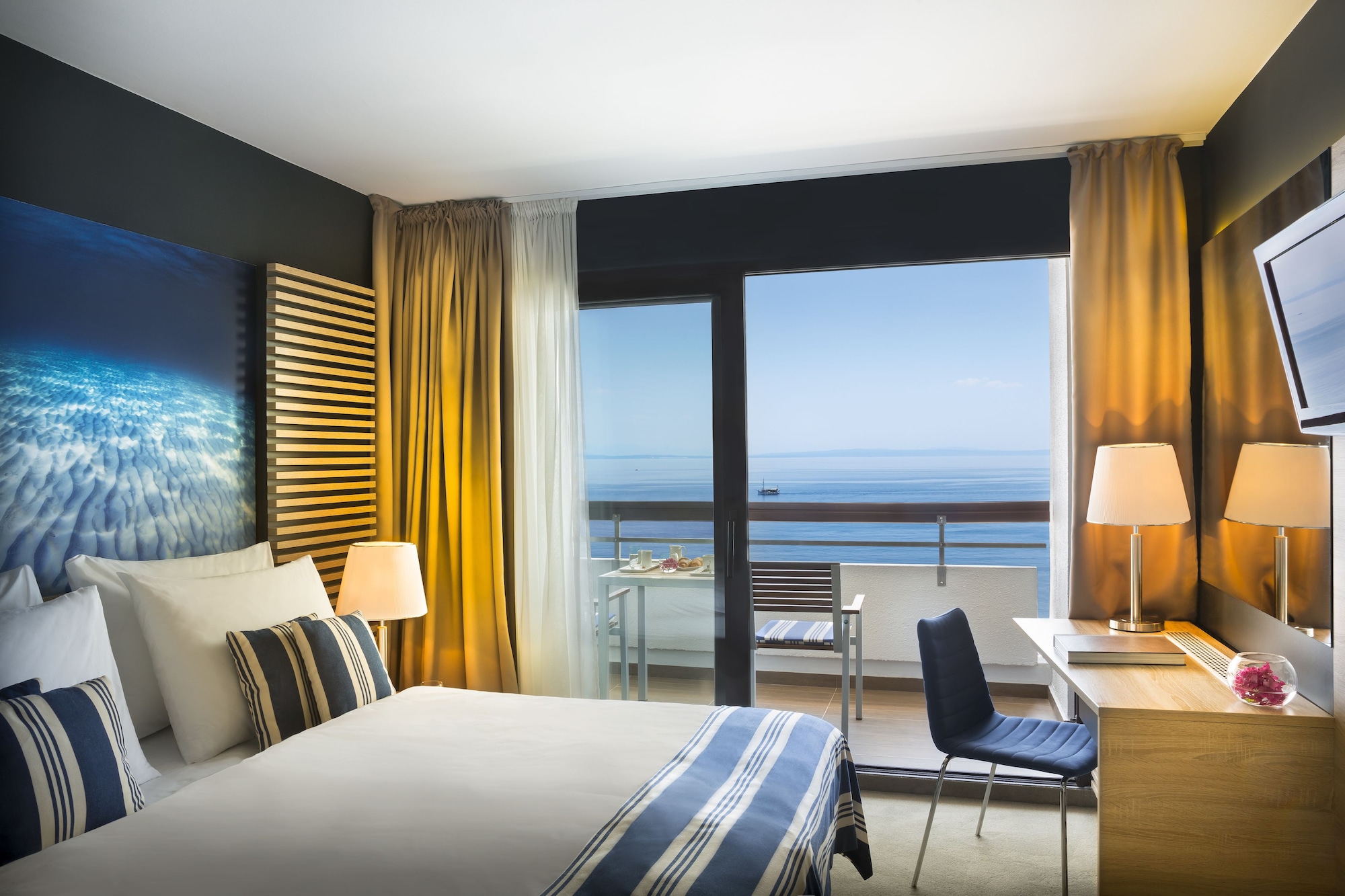غرفة سوبيريور بإطلالة على البحر مفردة بسرير كوين، Hotel Admiral 2/3