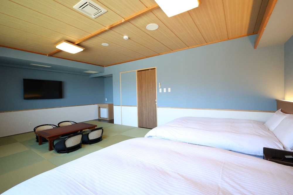 غرفة يابانية غربية عصرية بسريرين كوين، Kojohama Spa Hotel 2/4