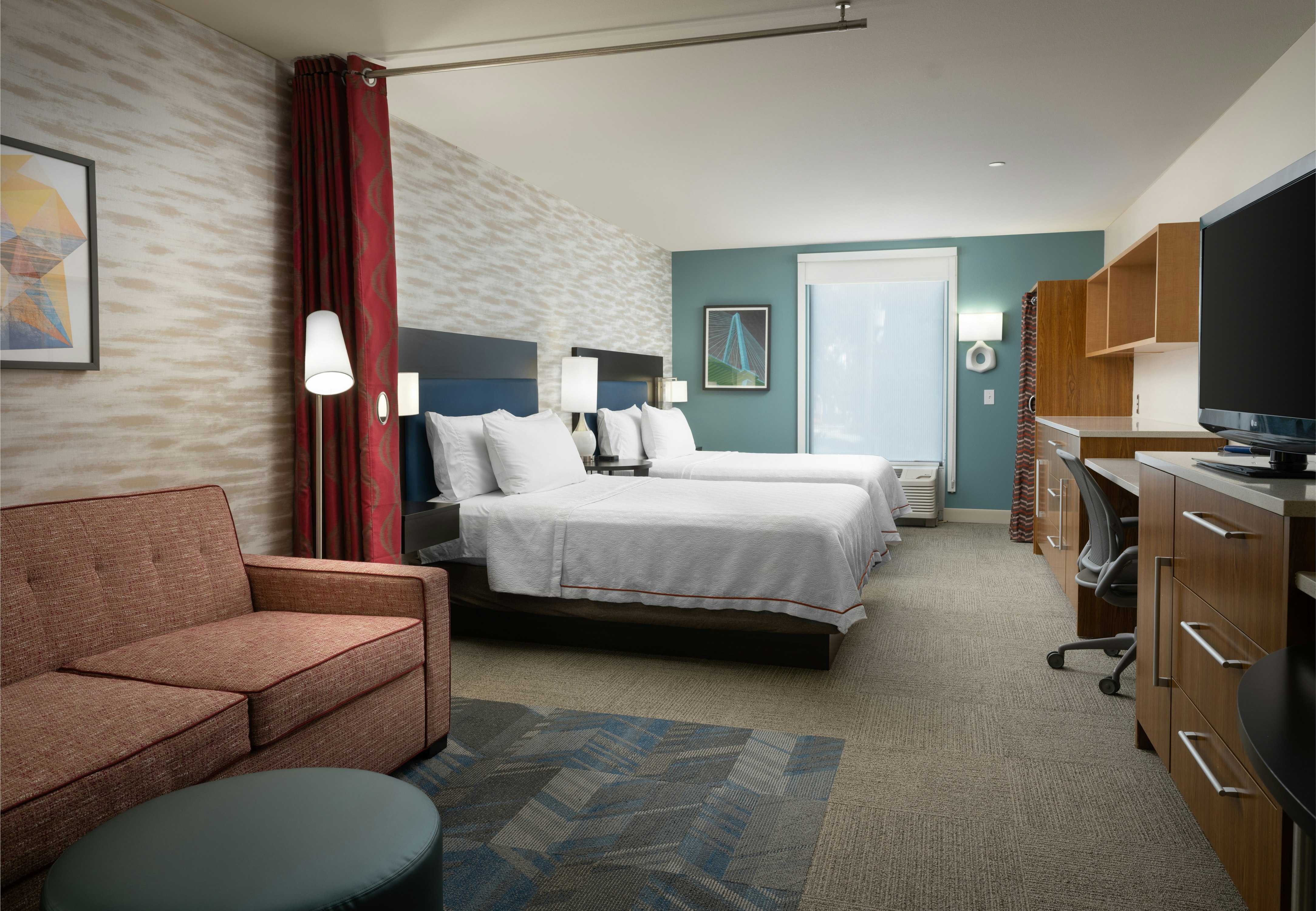Studio, 2 Queen Beds