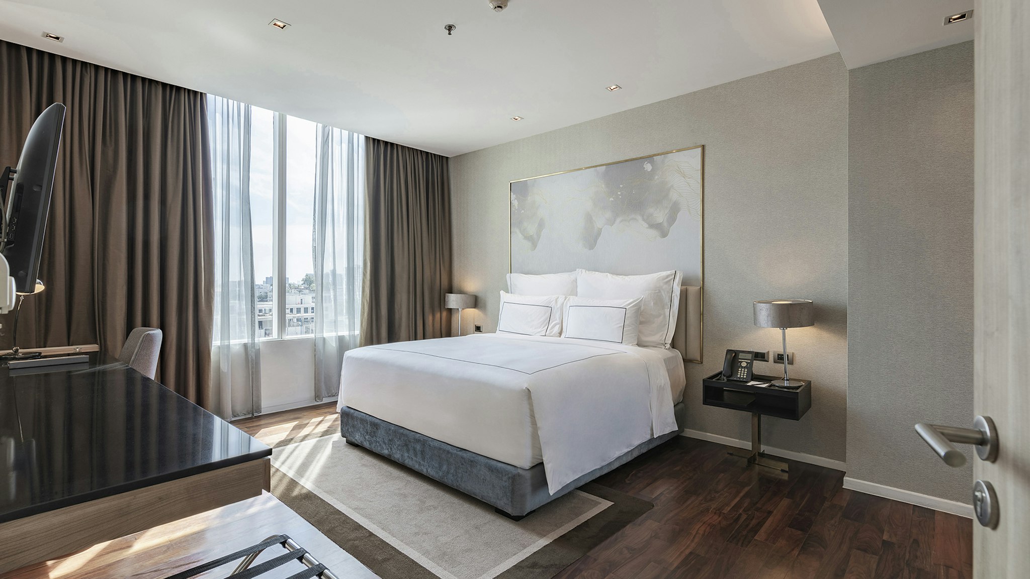 جناح جونيور بسرير كينج بشرفة، MUU Bangkok Hotel 3/4