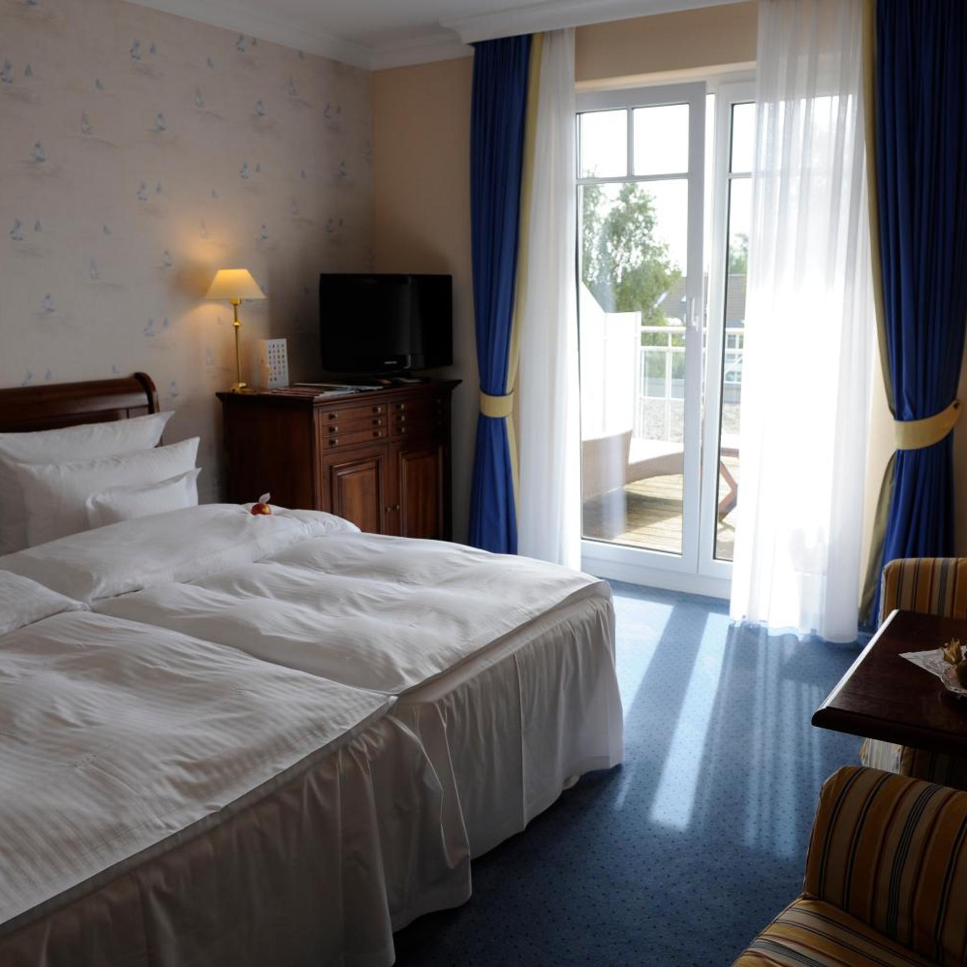غرفة بسرير مزدوج بشرفة، Hotel Meerlust 4/7