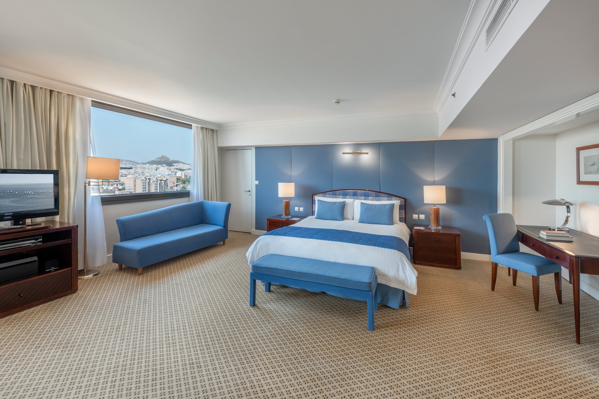 Suite, King Bed, Acropolis View, Club Lounge Access