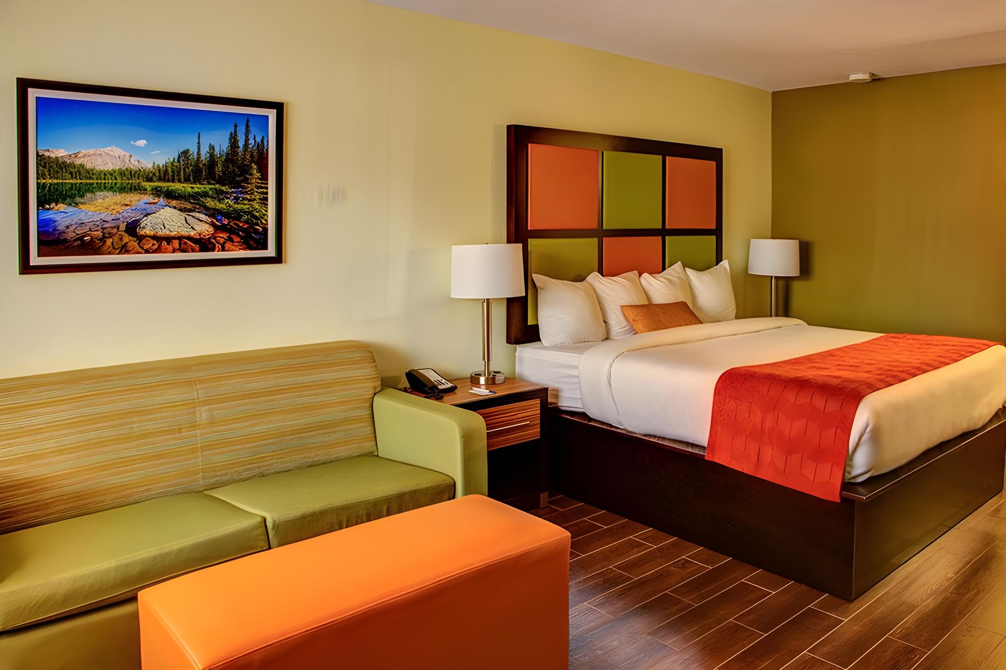 Room, King Bed, Sofa