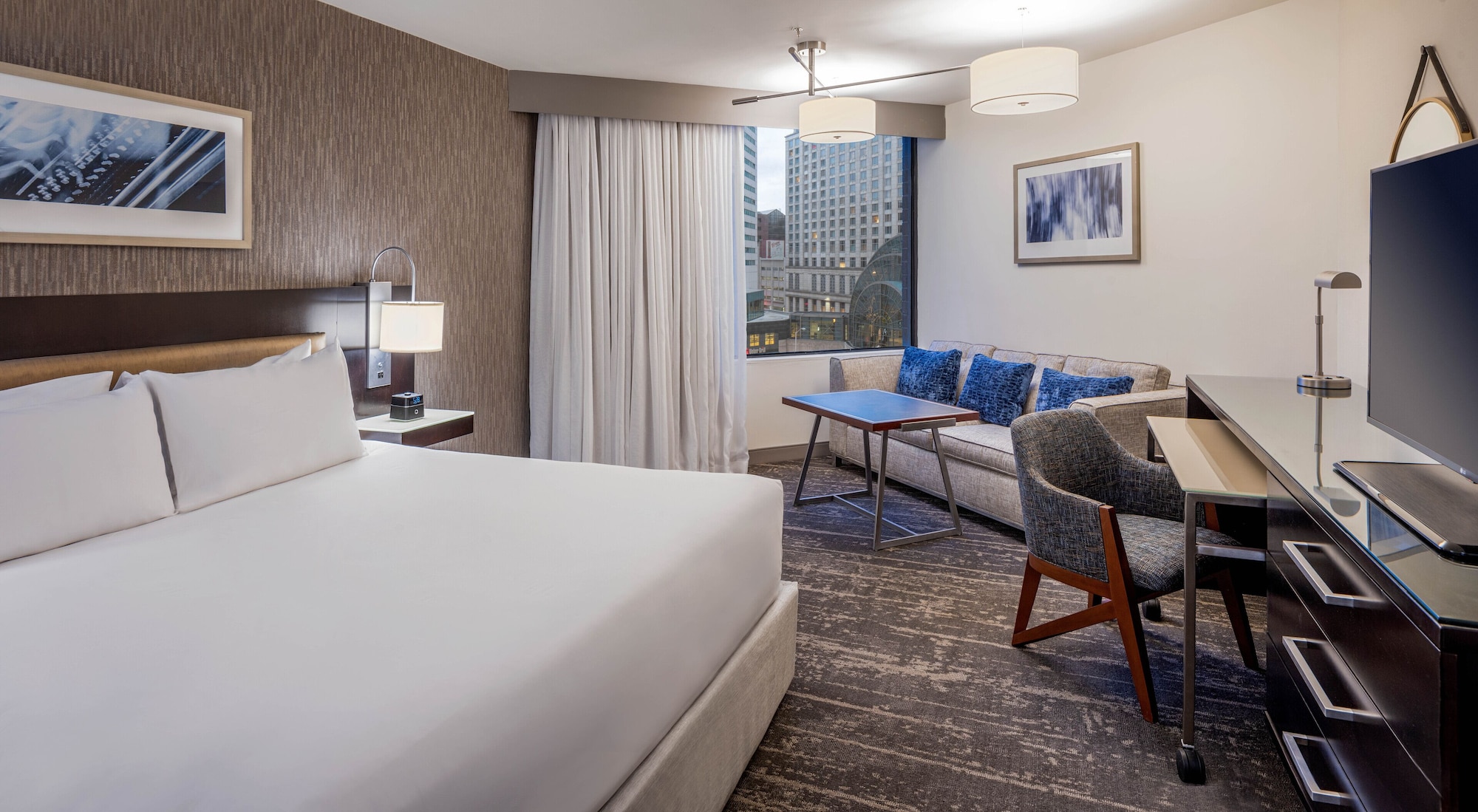 Room, King Bed, Capitol View, Sofa