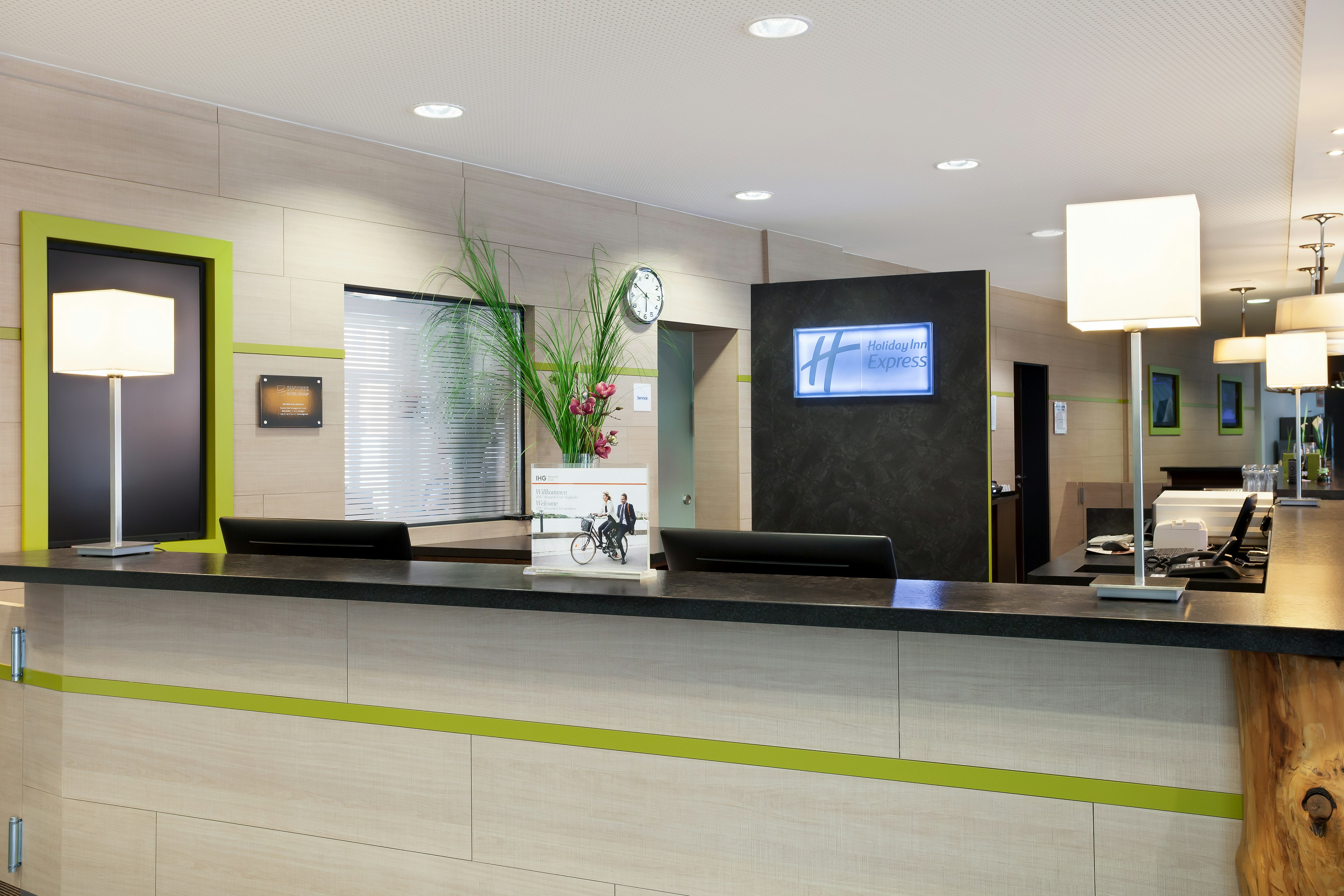 Lobby at HOLIDAY INN EXPRESS AUGSBURG, AUGSBURG