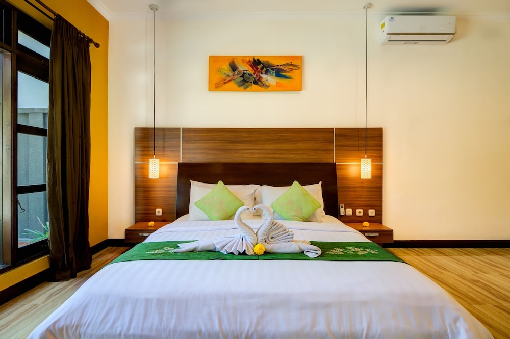 جناح ديلوكس بسرير مزدوج وسريرين منفصلين، Gracia Bali Villas & Apartment 2/10