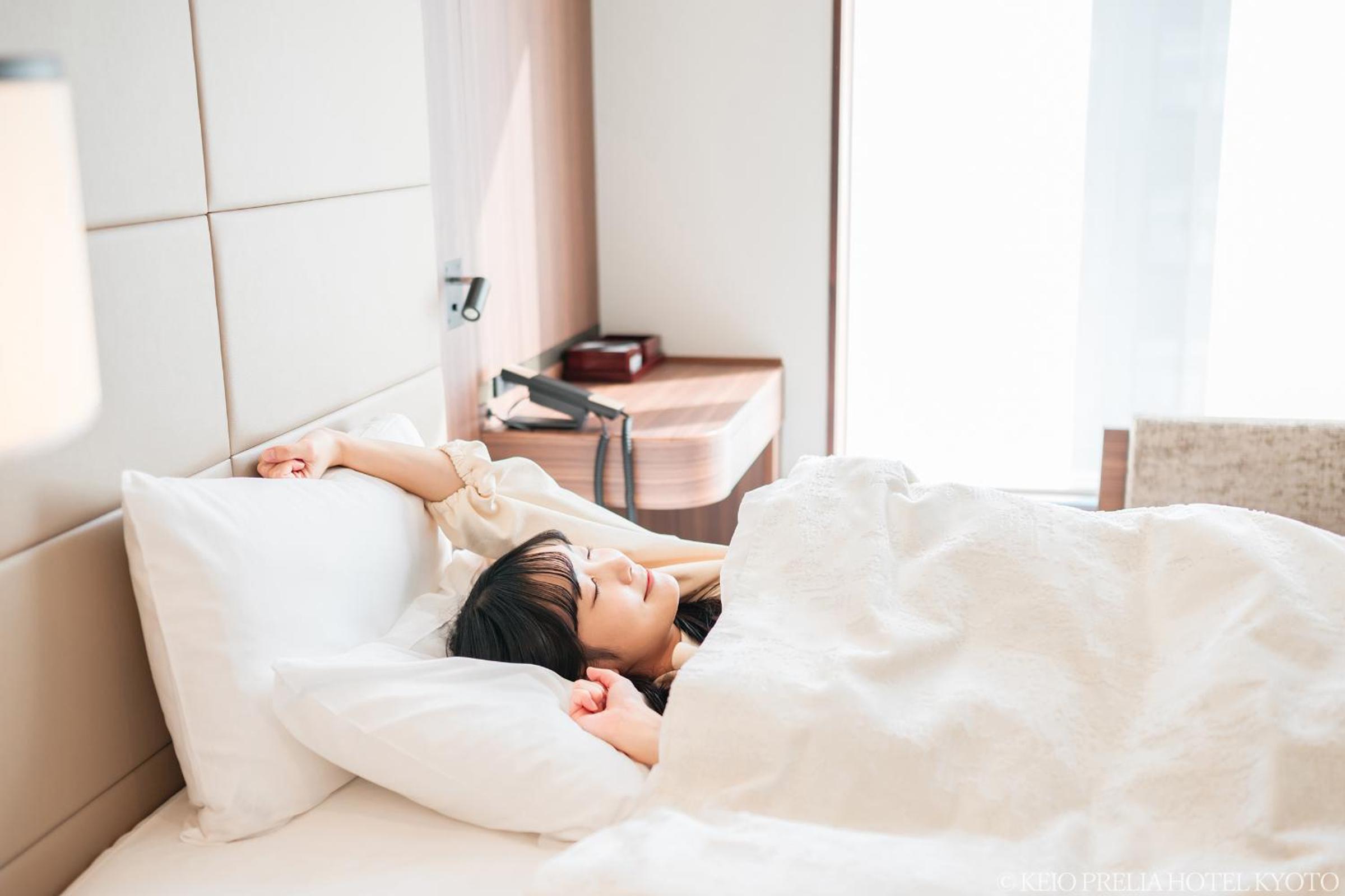 غرفة بريميوم بسريرين منفصلين، Keio Prelia Hotel Kyoto Karasuma Gojo 9/10