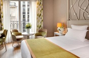 غرفة بسرير مزدوج أو سريرين منفصلين، Hotel Rochester Champs-Elysees 2/2