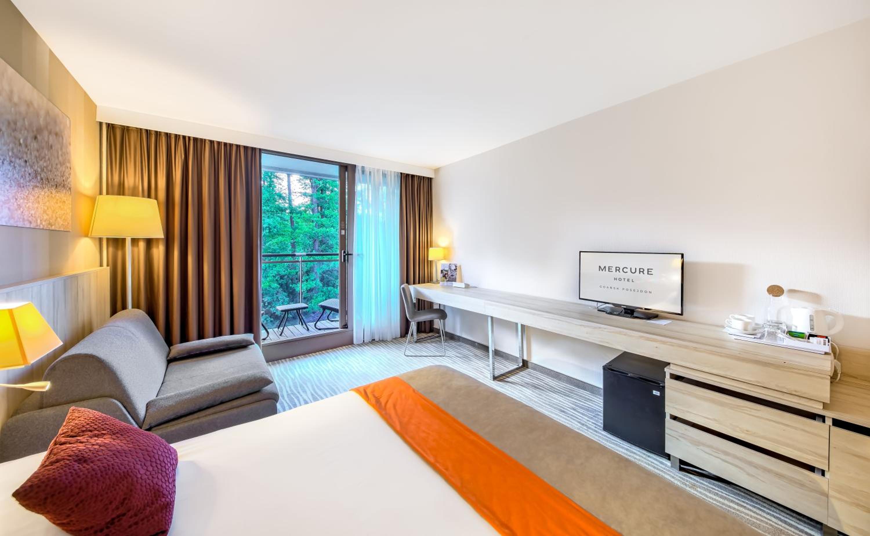 غرفة كلاسيكية بسرير مزدوج مع أريكة، Mercure Gdansk Posejdon 6/10
