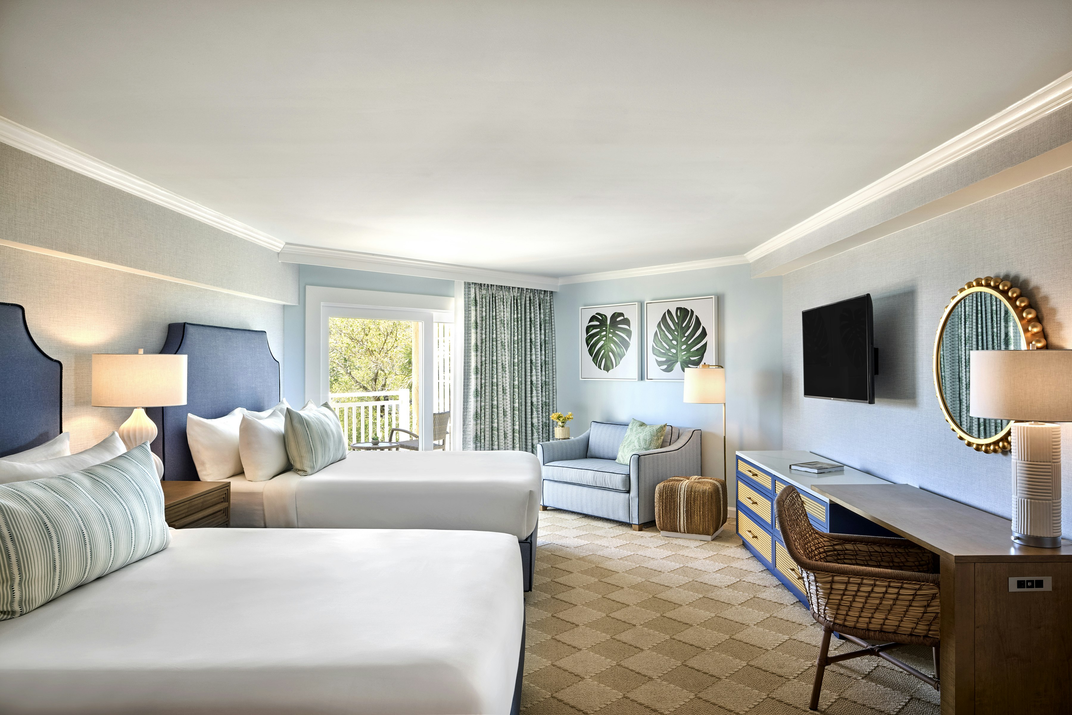 STUDIO, SUITE, 2 QUEEN BEDS, COURTYARD VIEW
